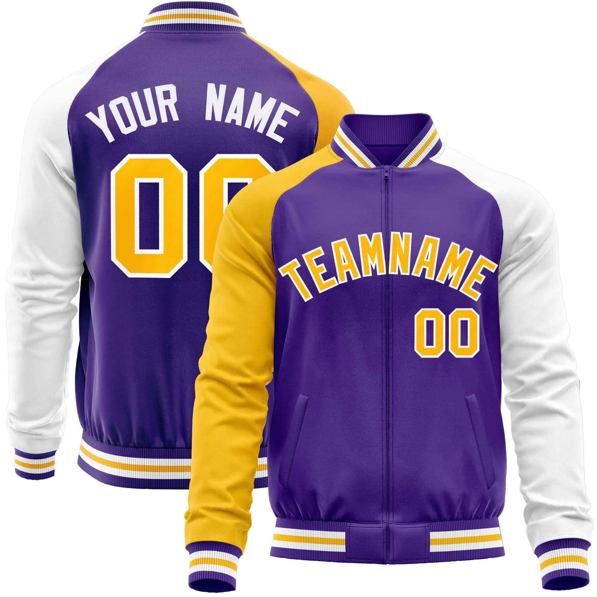 Custom Raglan Sleeves Men's Fashion Varsity Jacket Causal Slim Fit Cotton Letterman Baseball Bomber Jackets