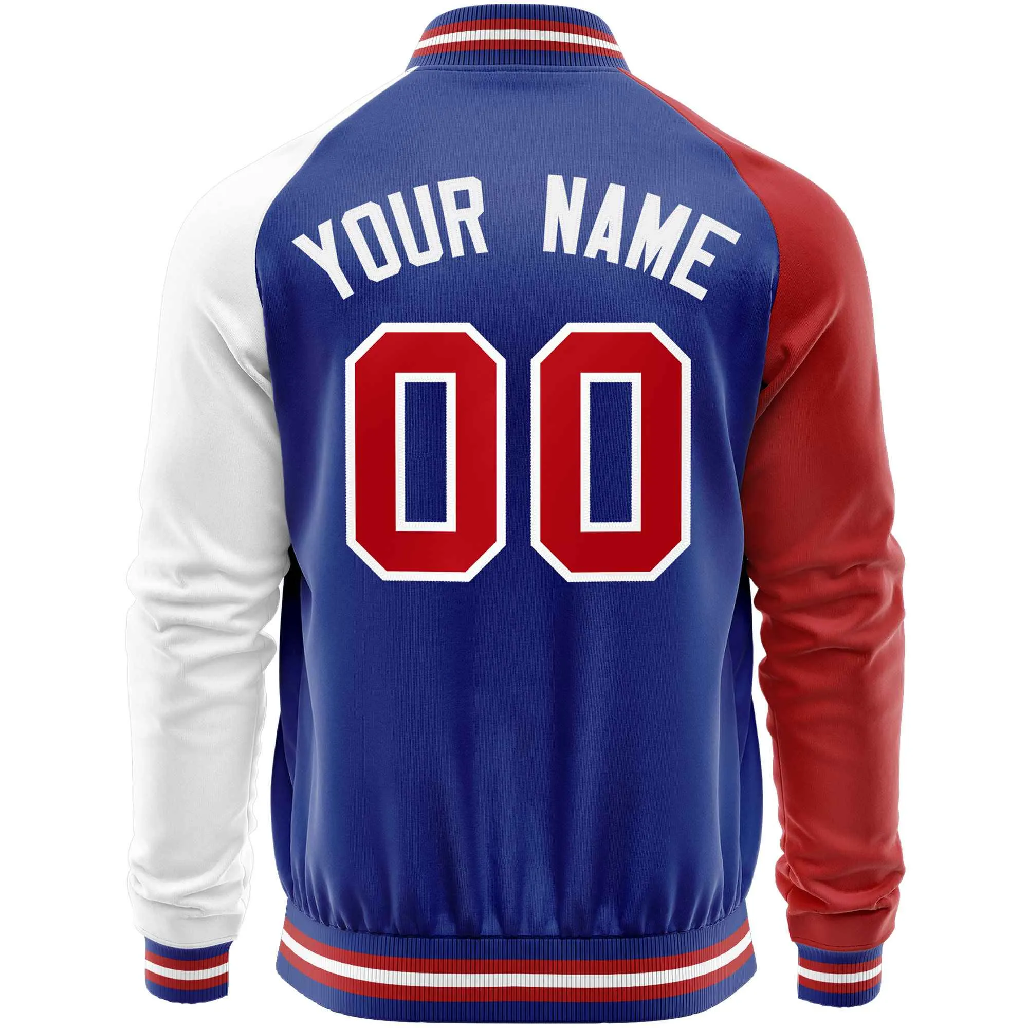 Custom Raglan Sleeves Men's Fashion Varsity Jacket Causal Slim Fit Cotton Letterman Baseball Bomber Jackets