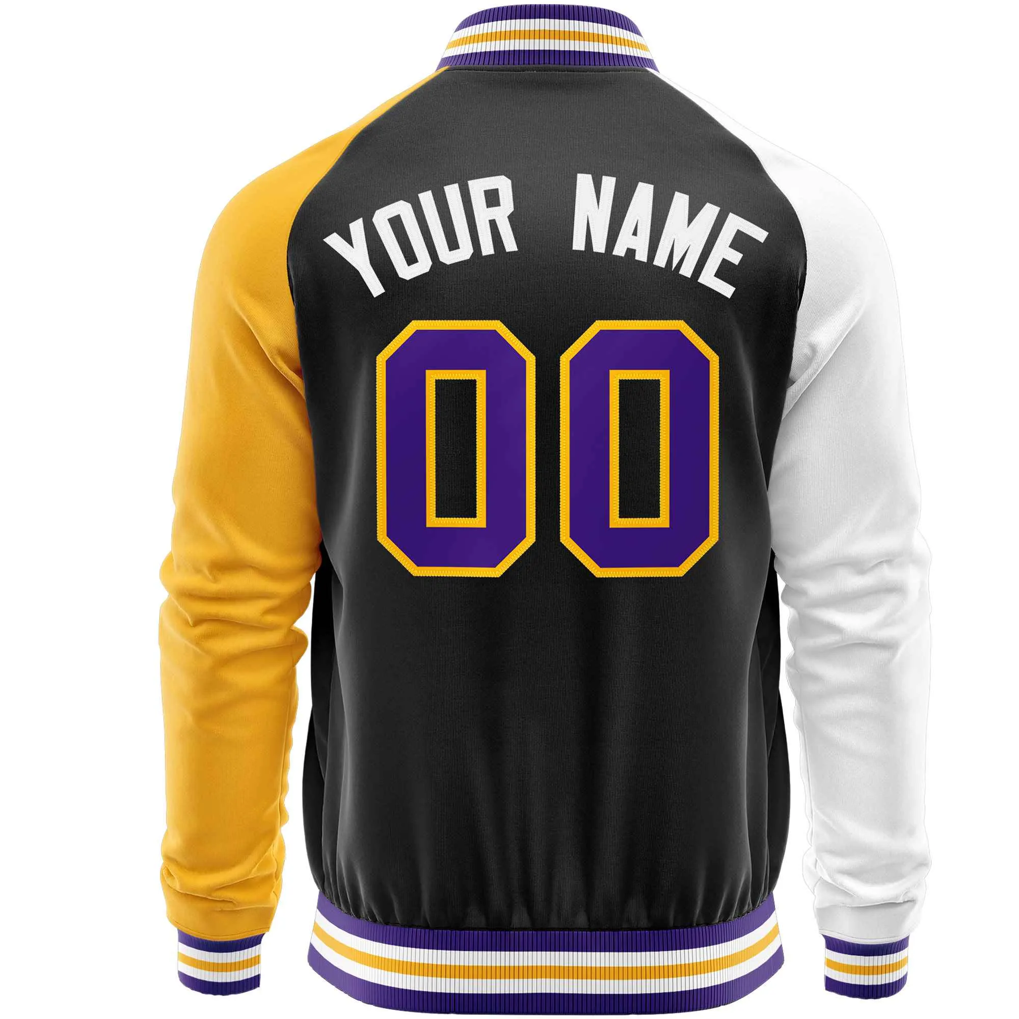 Custom Raglan Sleeves Men's Fashion Varsity Jacket Causal Slim Fit Cotton Letterman Baseball Bomber Jackets