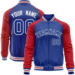 Custom Raglan Sleeves Men's Fashion Varsity Jacket Causal Slim Fit Cotton Letterman Baseball Bomber Jackets