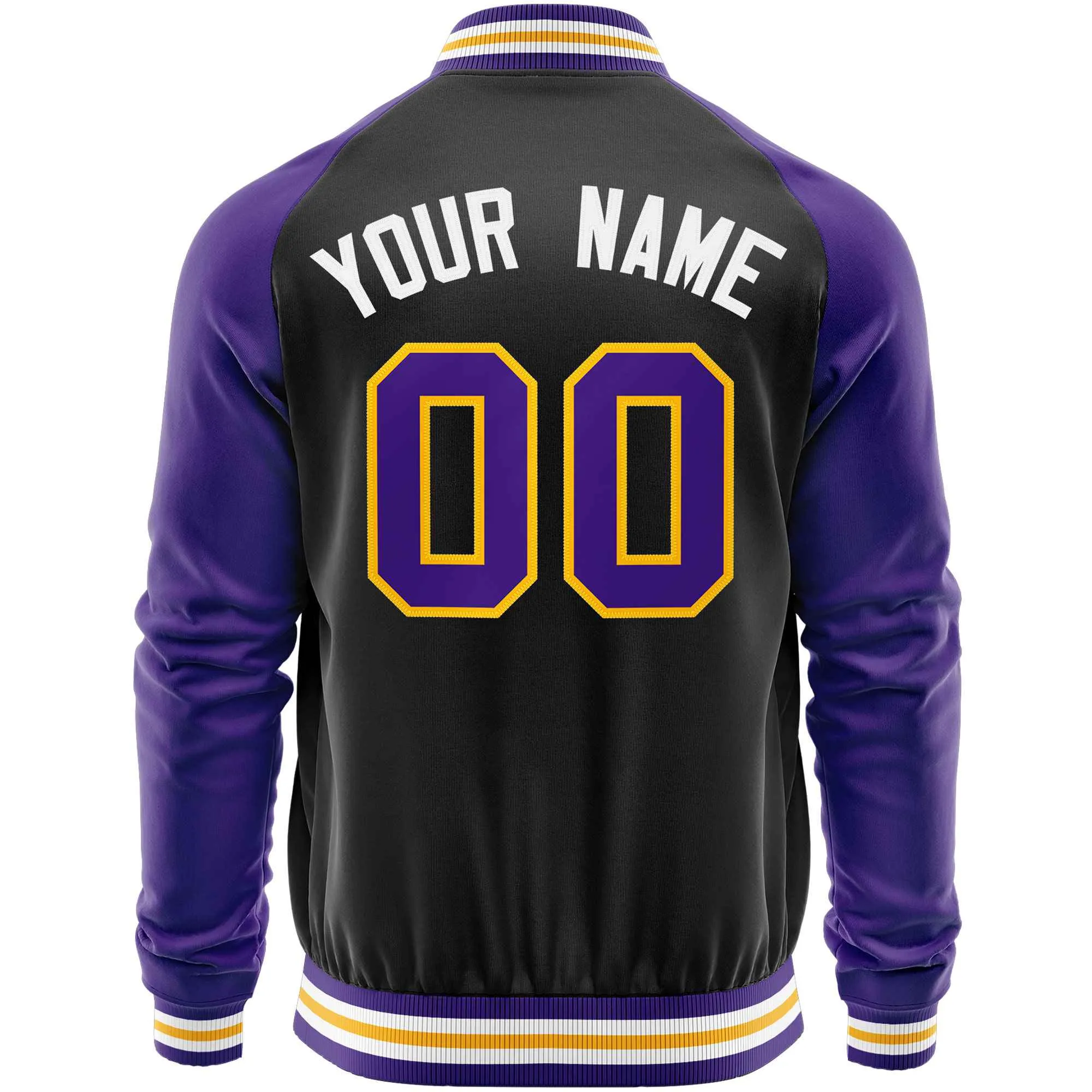 Custom Raglan Sleeves Men's Fashion Varsity Jacket Causal Slim Fit Cotton Letterman Baseball Bomber Jackets