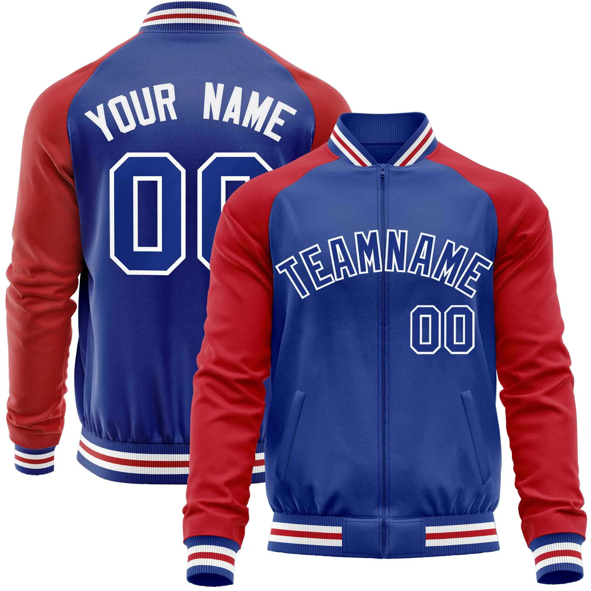 Custom Raglan Sleeves Men's Fashion Varsity Jacket Causal Slim Fit Cotton Letterman Baseball Bomber Jackets