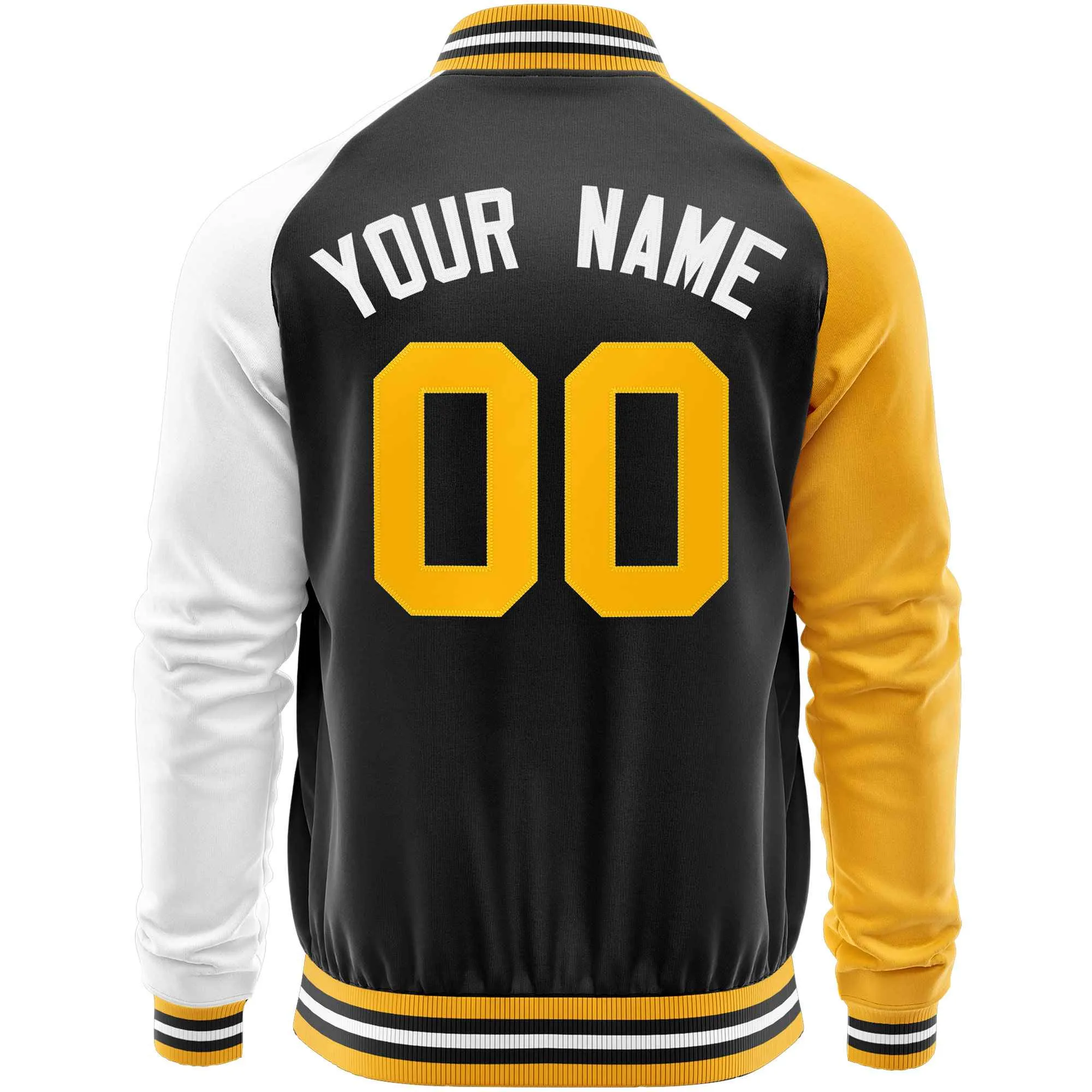 Custom Raglan Sleeves Men's Fashion Varsity Jacket Causal Slim Fit Cotton Letterman Baseball Bomber Jackets