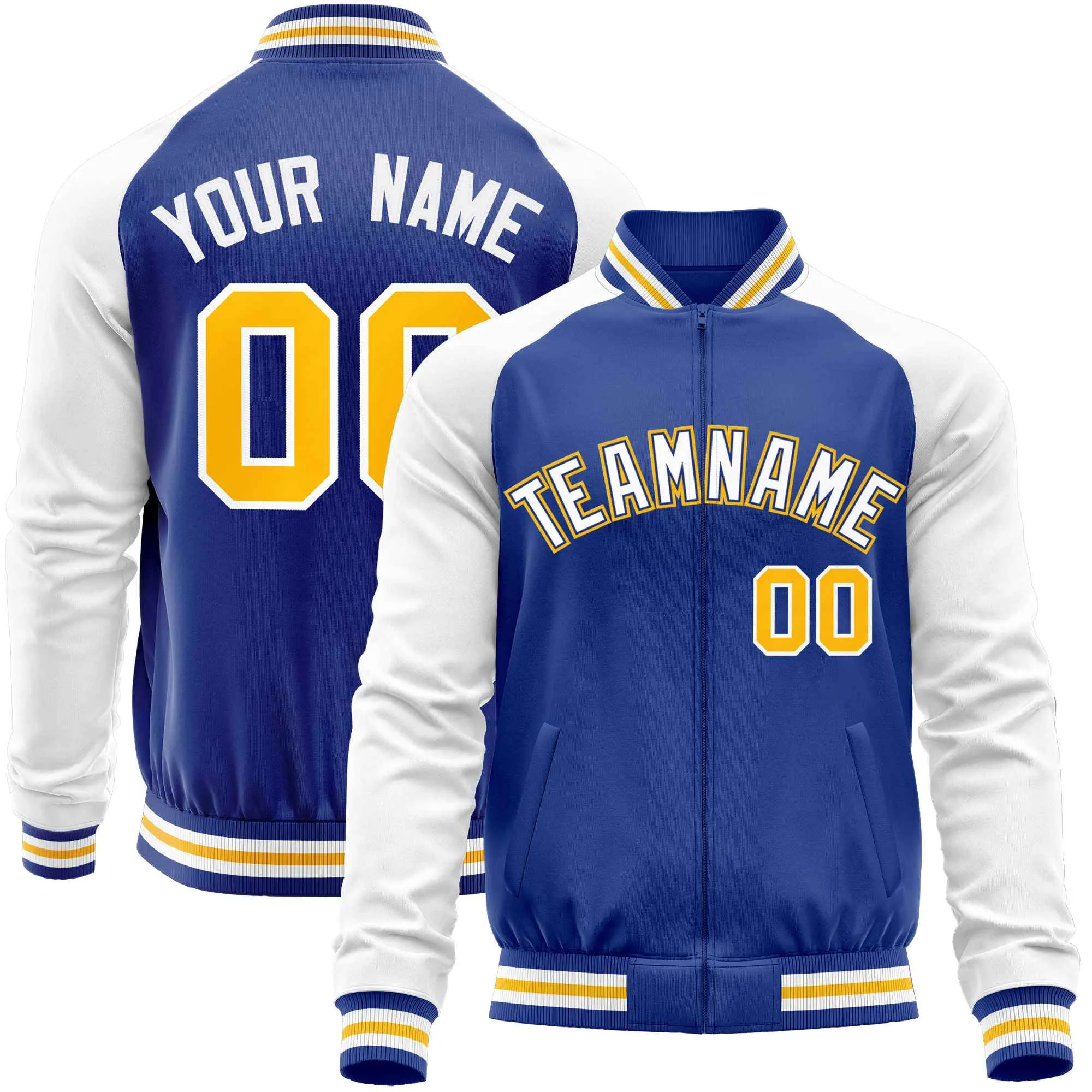 Custom Raglan Sleeves Men's Fashion Varsity Jacket Causal Slim Fit Cotton Letterman Baseball Bomber Jackets