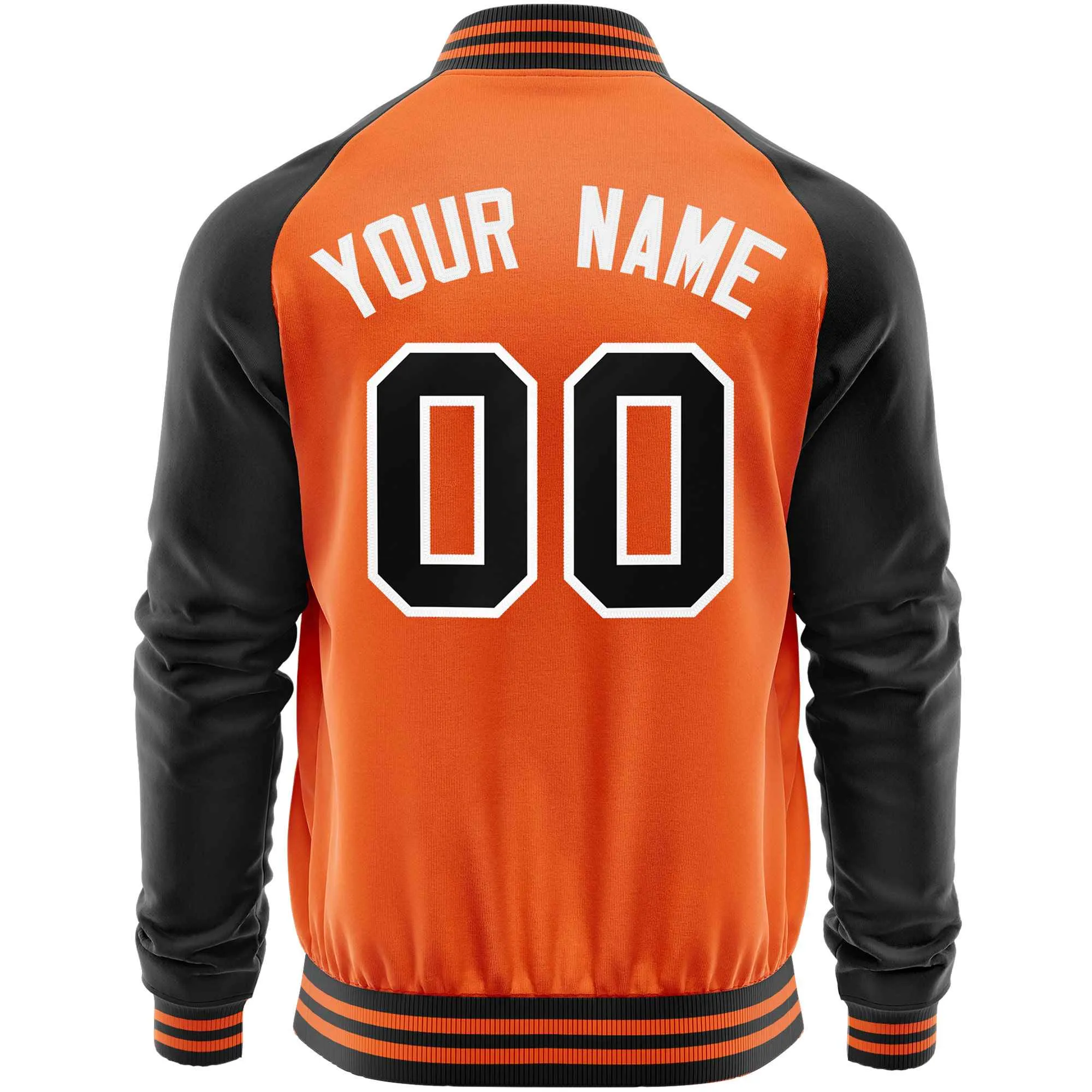 Custom Raglan Sleeves Men's Fashion Varsity Jacket Causal Slim Fit Cotton Letterman Baseball Bomber Jackets