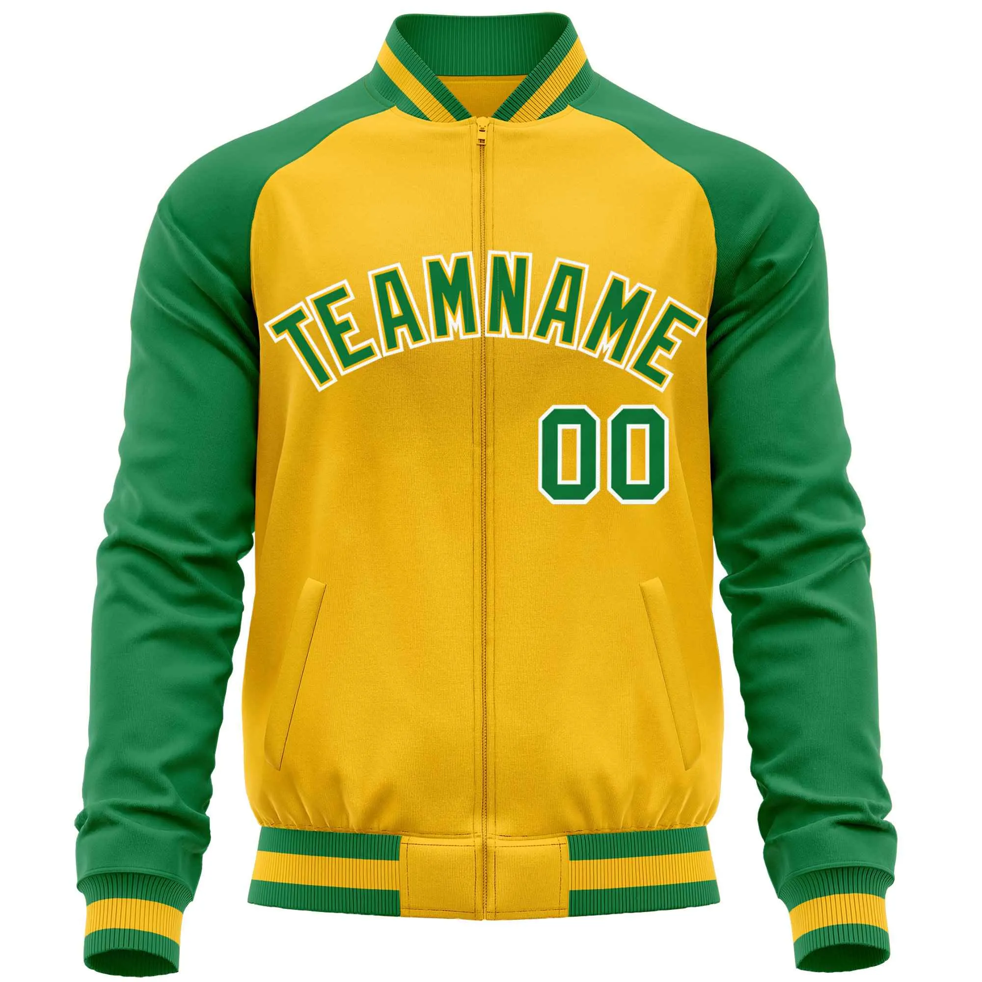 Custom Raglan Sleeves Men's Fashion Varsity Jacket Causal Slim Fit Cotton Letterman Baseball Bomber Jackets
