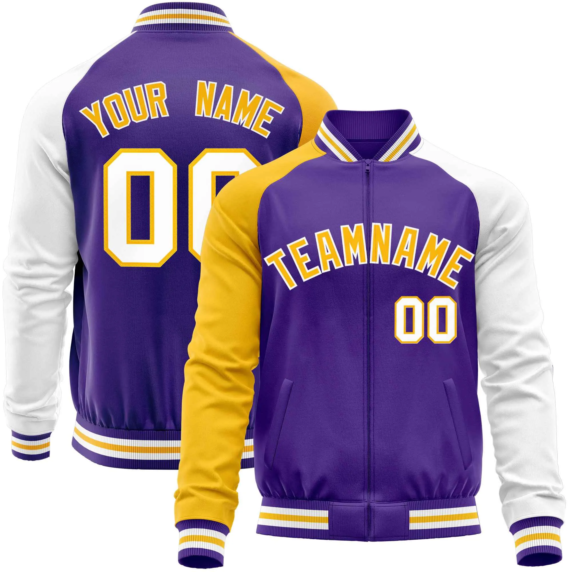 Custom Raglan Sleeves Men's Fashion Varsity Jacket Causal Slim Fit Cotton Letterman Baseball Bomber Jackets