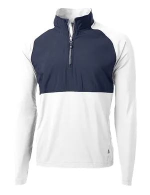 Cutter & Buck Men's Adapt Eco Knit Hybrid Recycled Quarter Zip
