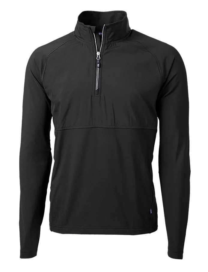 Cutter & Buck Men's Adapt Eco Knit Hybrid Recycled Quarter Zip