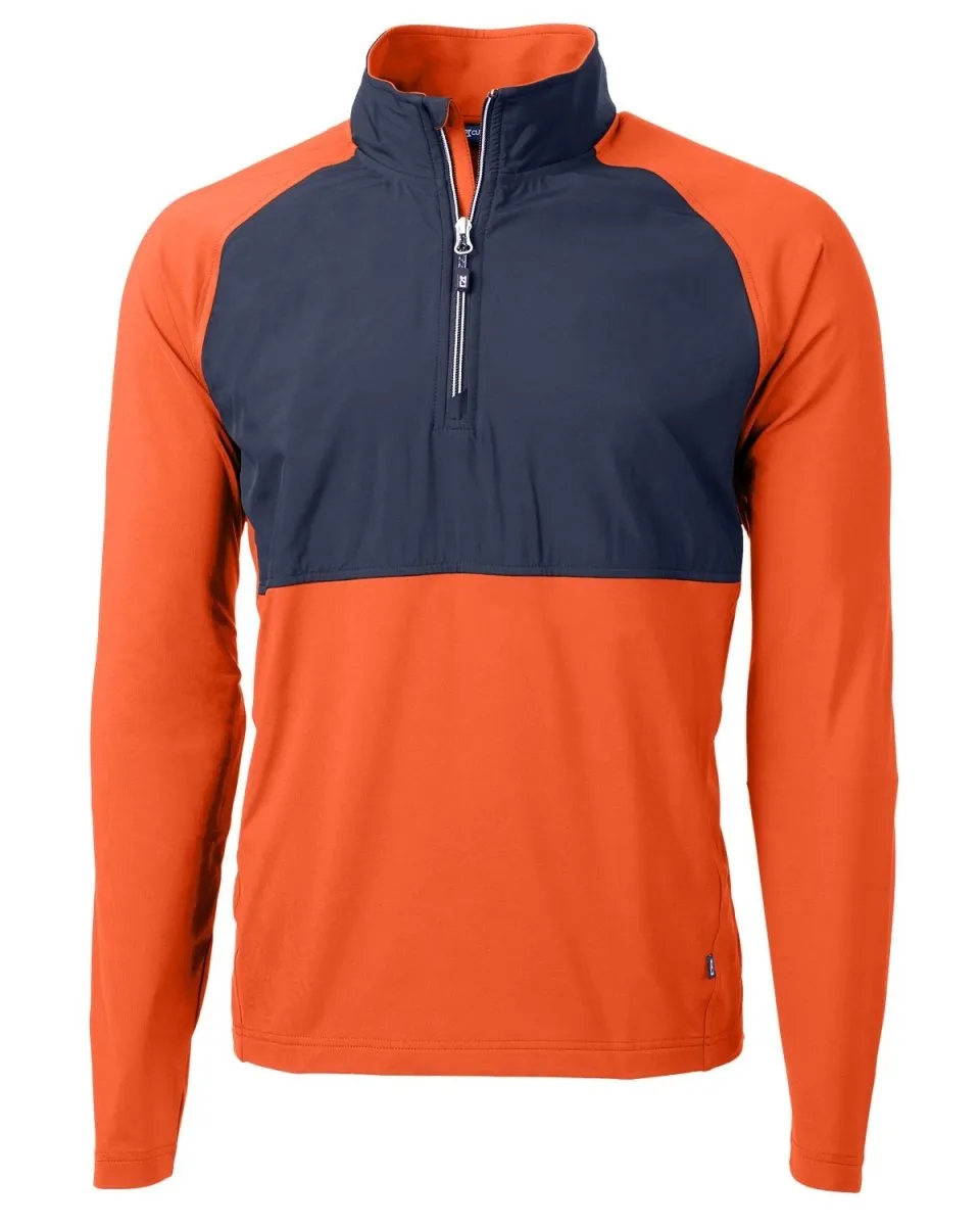 Cutter & Buck Men's Adapt Eco Knit Hybrid Recycled Quarter Zip