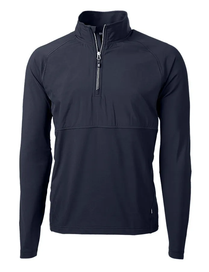 Cutter & Buck Men's Adapt Eco Knit Hybrid Recycled Quarter Zip