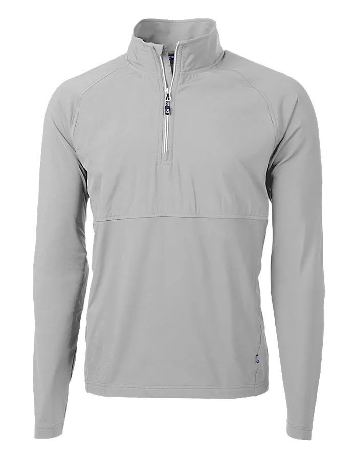 Cutter & Buck Men's Adapt Eco Knit Hybrid Recycled Quarter Zip