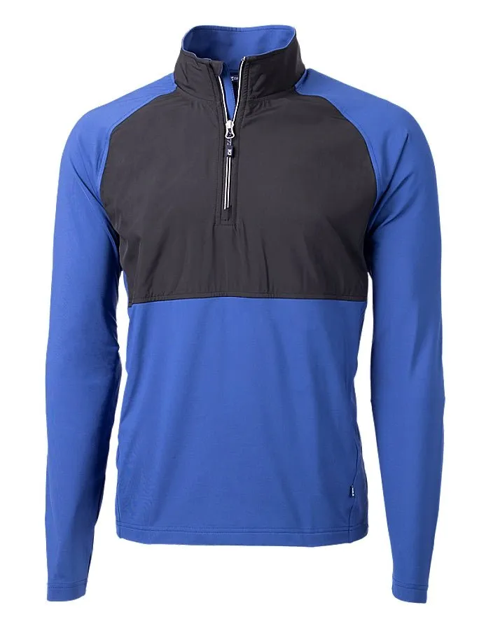 Cutter & Buck Men's Adapt Eco Knit Hybrid Recycled Quarter Zip