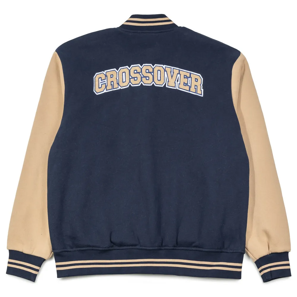 Daily Dazed Varsity Jacket | Navy