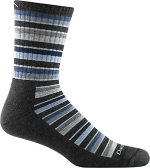 Darn Tough Mens 1992 Decade Stripe Micro Crew Midweight with Cushion Merino Wool Socks
