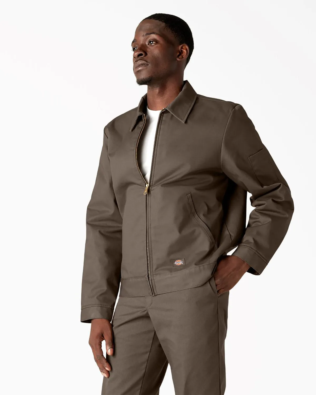 Dickies Men’s 8 oz Lined Eisenhower Jacket JT15