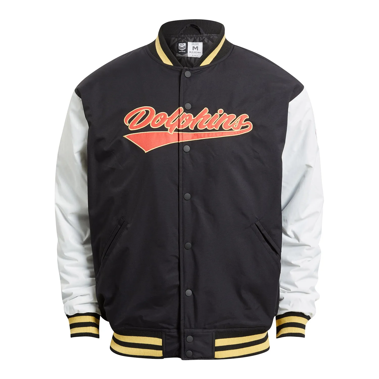 Dolphins Mens 1908 Baseball Varsity Jacket