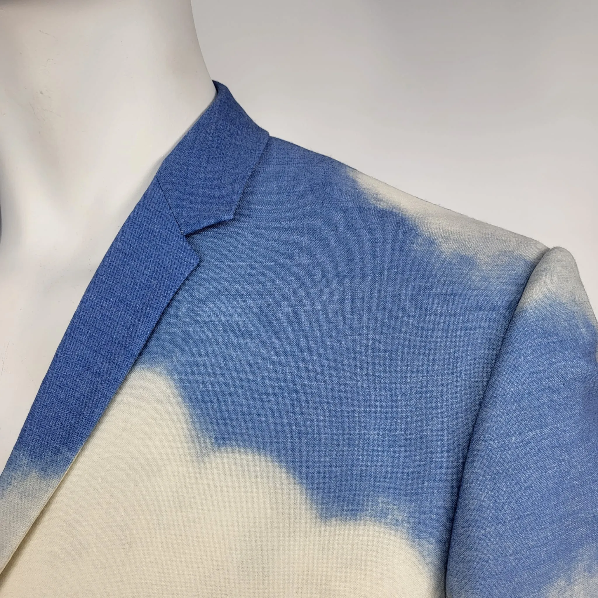 Embossed Cloud & Button Jacket