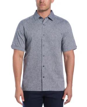 Engineered Dobby Panels Shirt