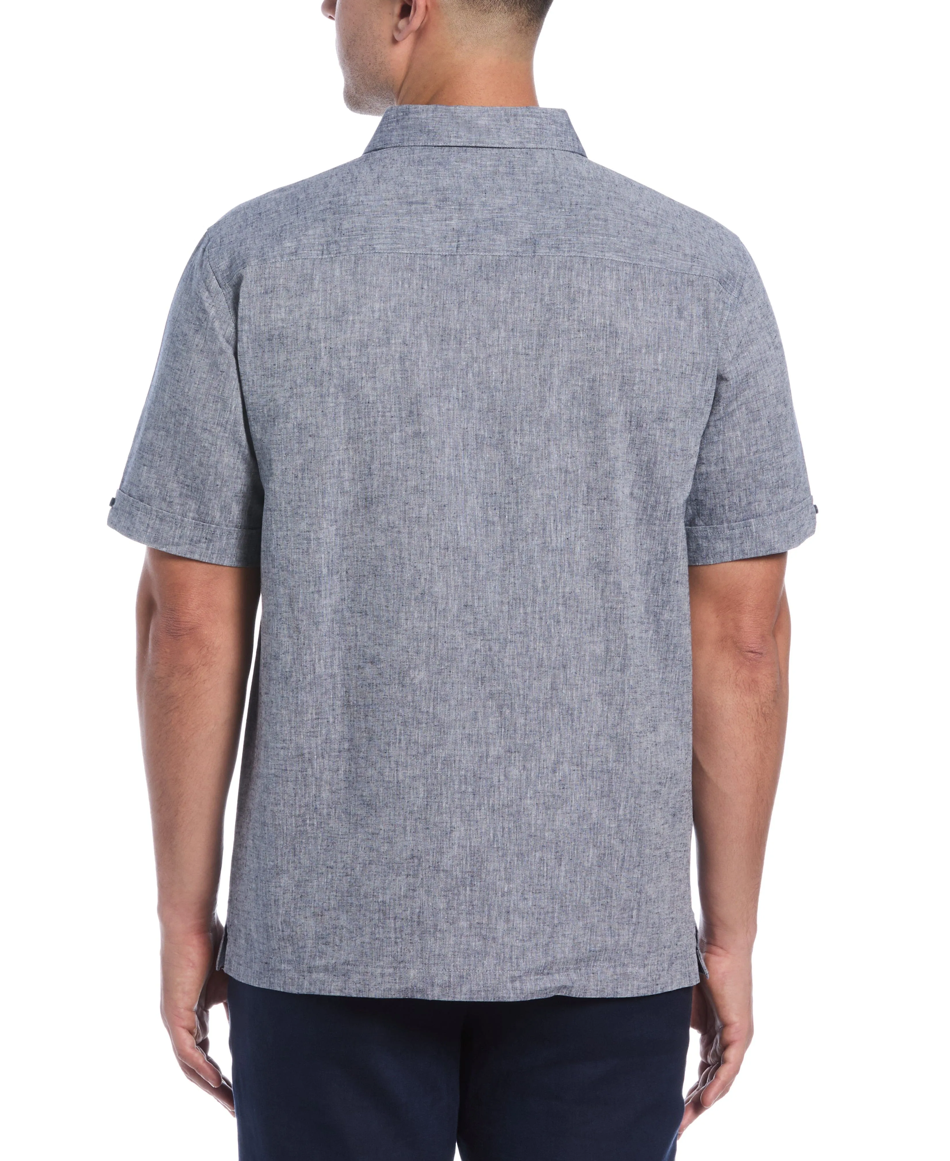 Engineered Dobby Panels Shirt
