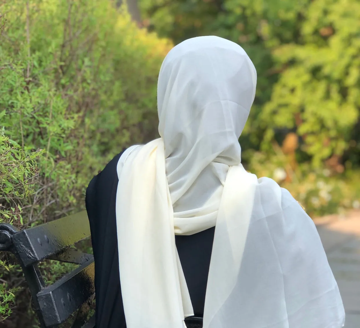 Everyday Chiffon Hijab - Milky