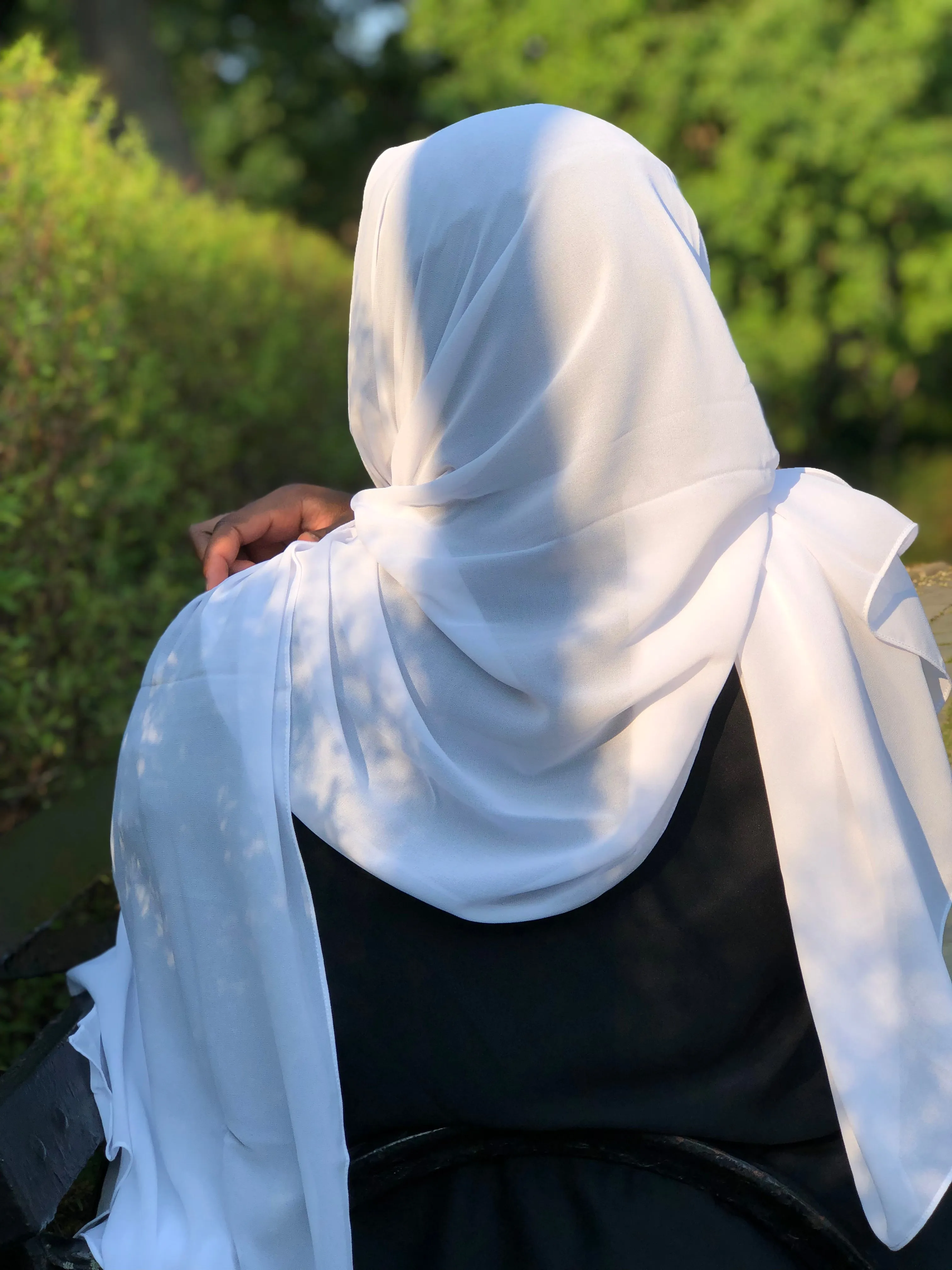 Everyday Chiffon Hijab - White