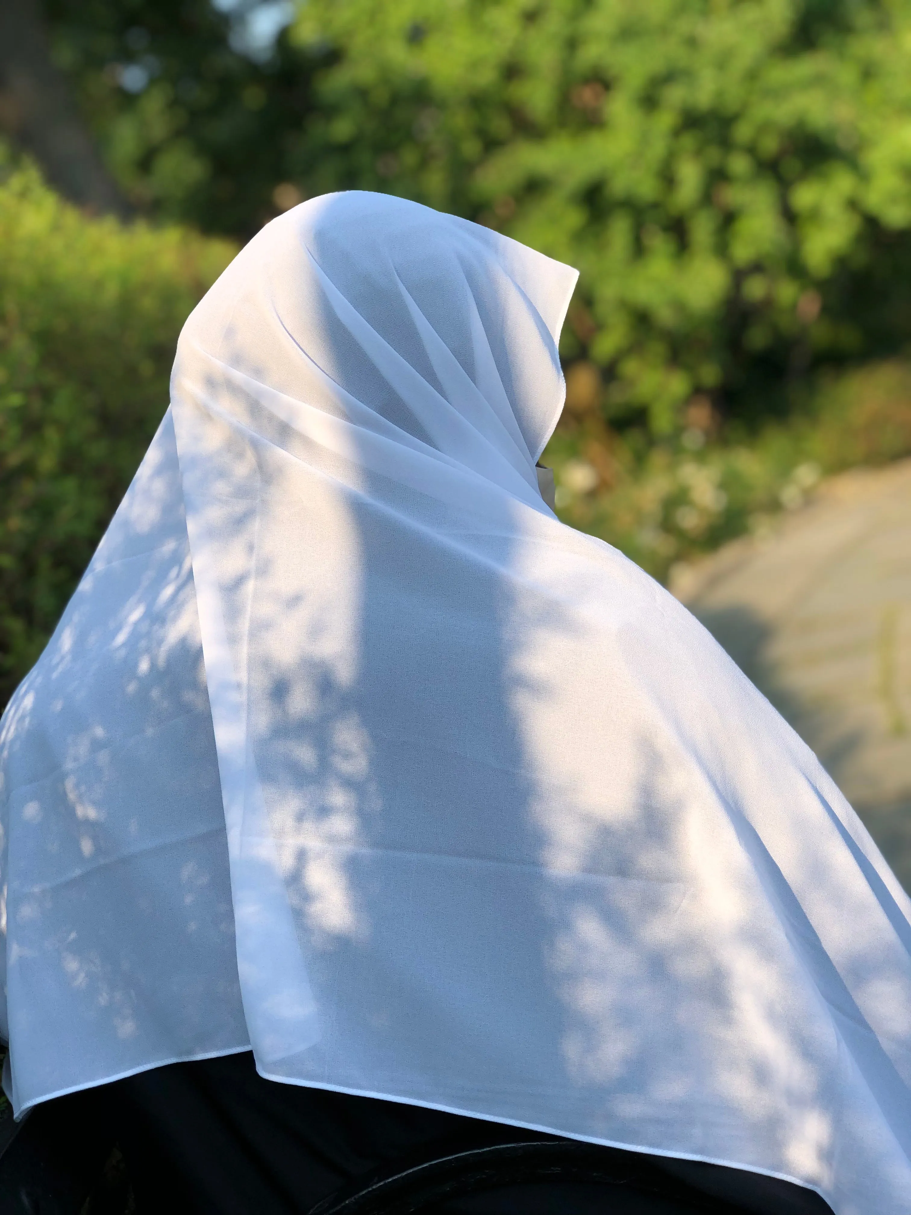 Everyday Chiffon Hijab - White