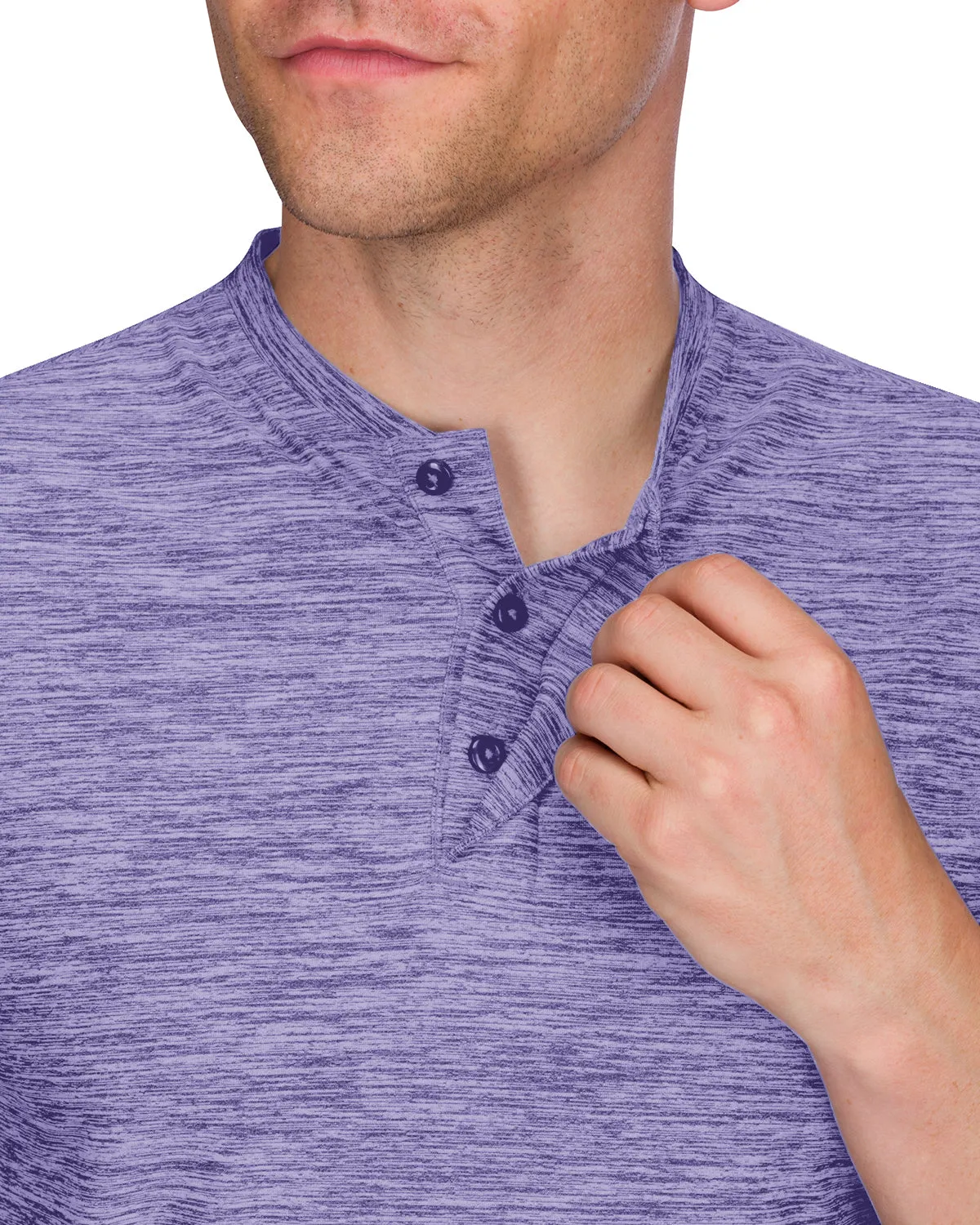 Extreme Deal- Men's Quick-Dry Collarless Golf Polos