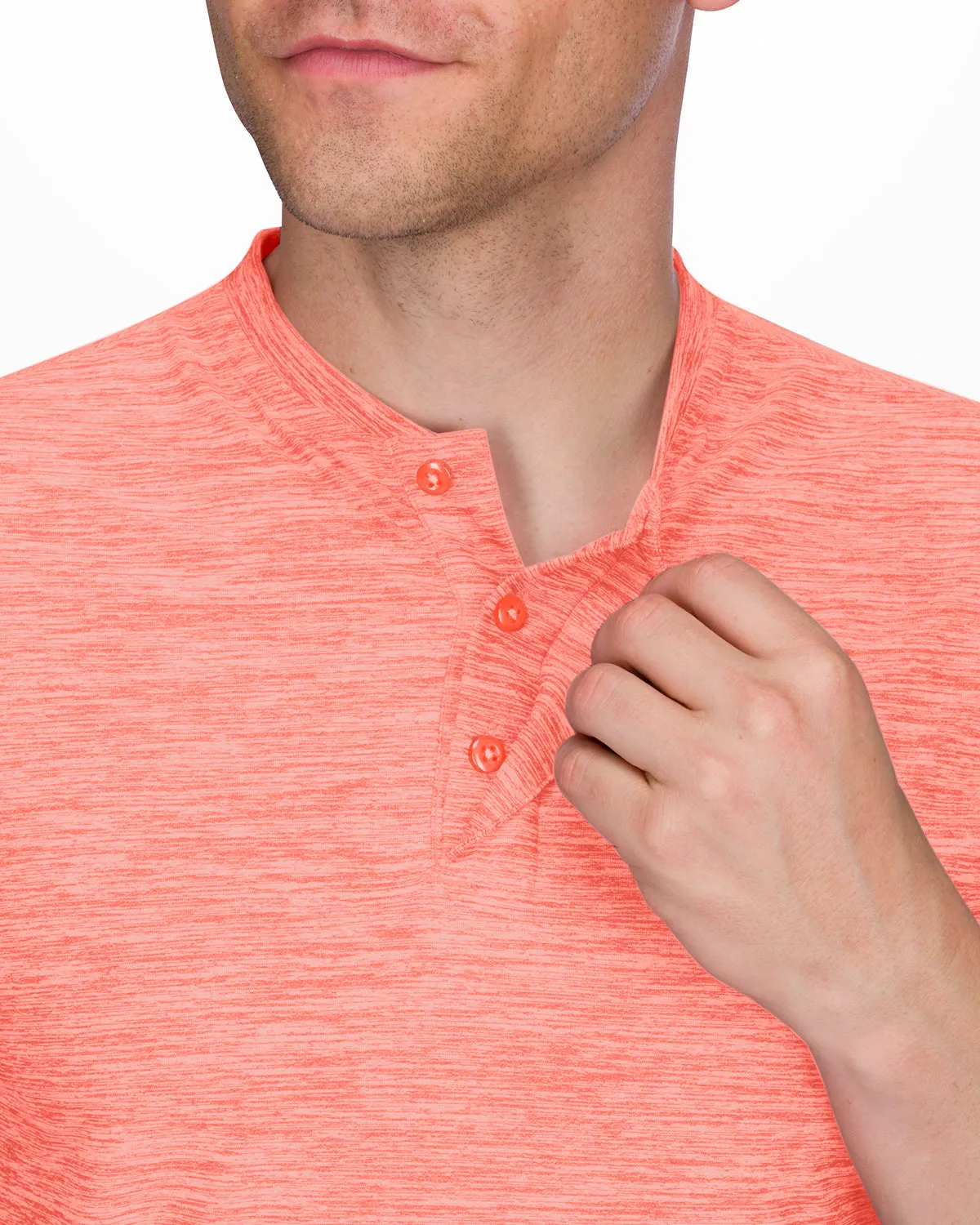 Extreme Deal- Men's Quick-Dry Collarless Golf Polos