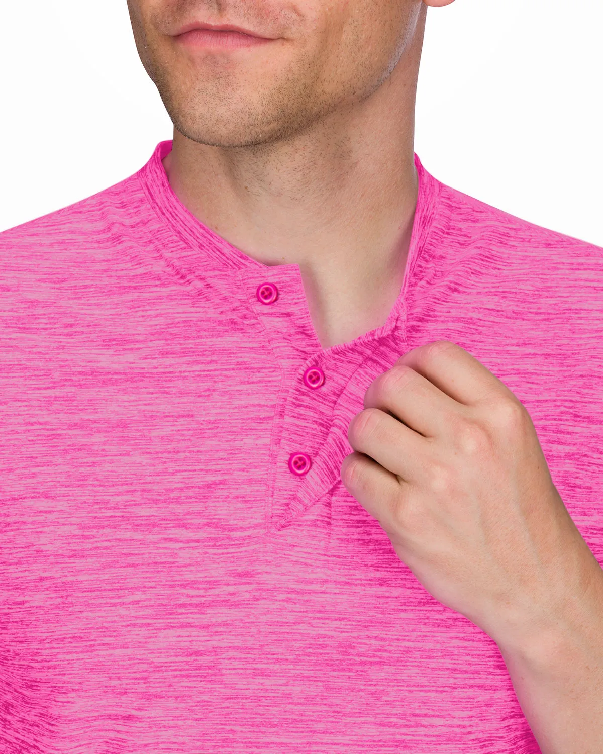 Extreme Deal- Men's Quick-Dry Collarless Golf Polos