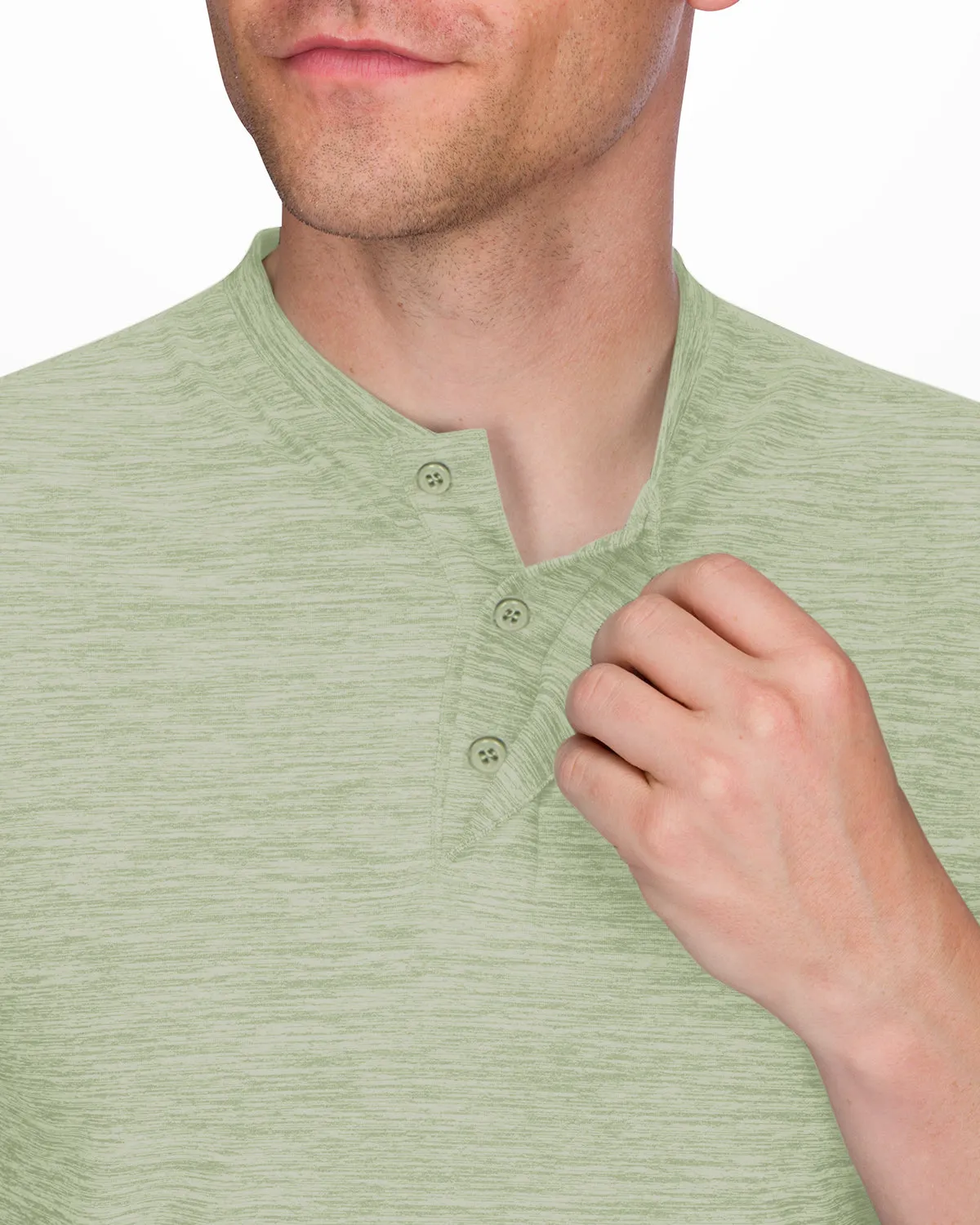 Extreme Deal- Men's Quick-Dry Collarless Golf Polos