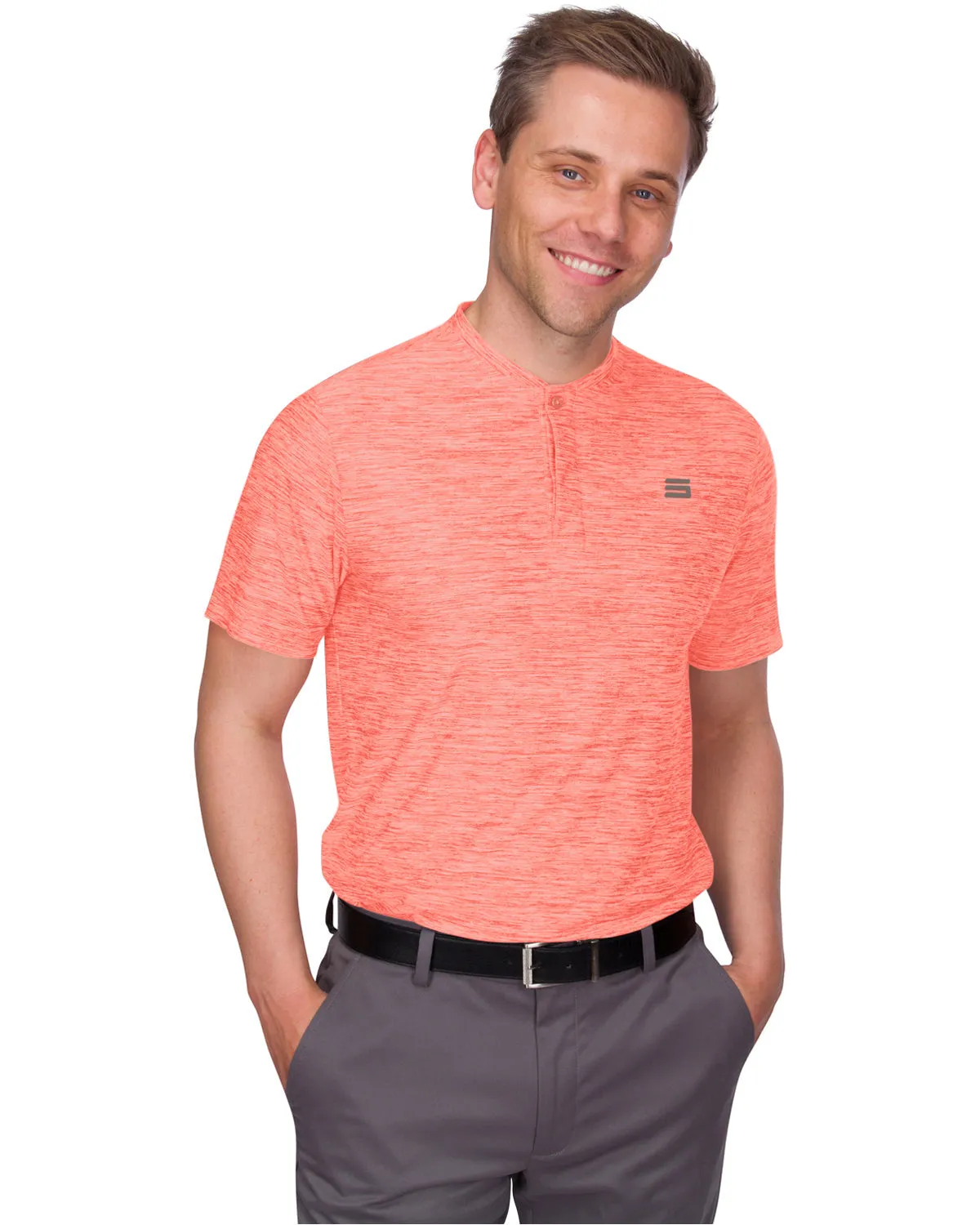 Extreme Deal- Men's Quick-Dry Collarless Golf Polos