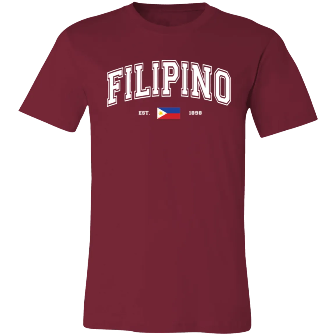 Filipino Est 1898 Unisex Jersey T-Shirt