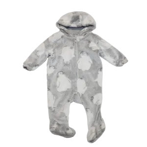Fluffy Penguin Pram Suit