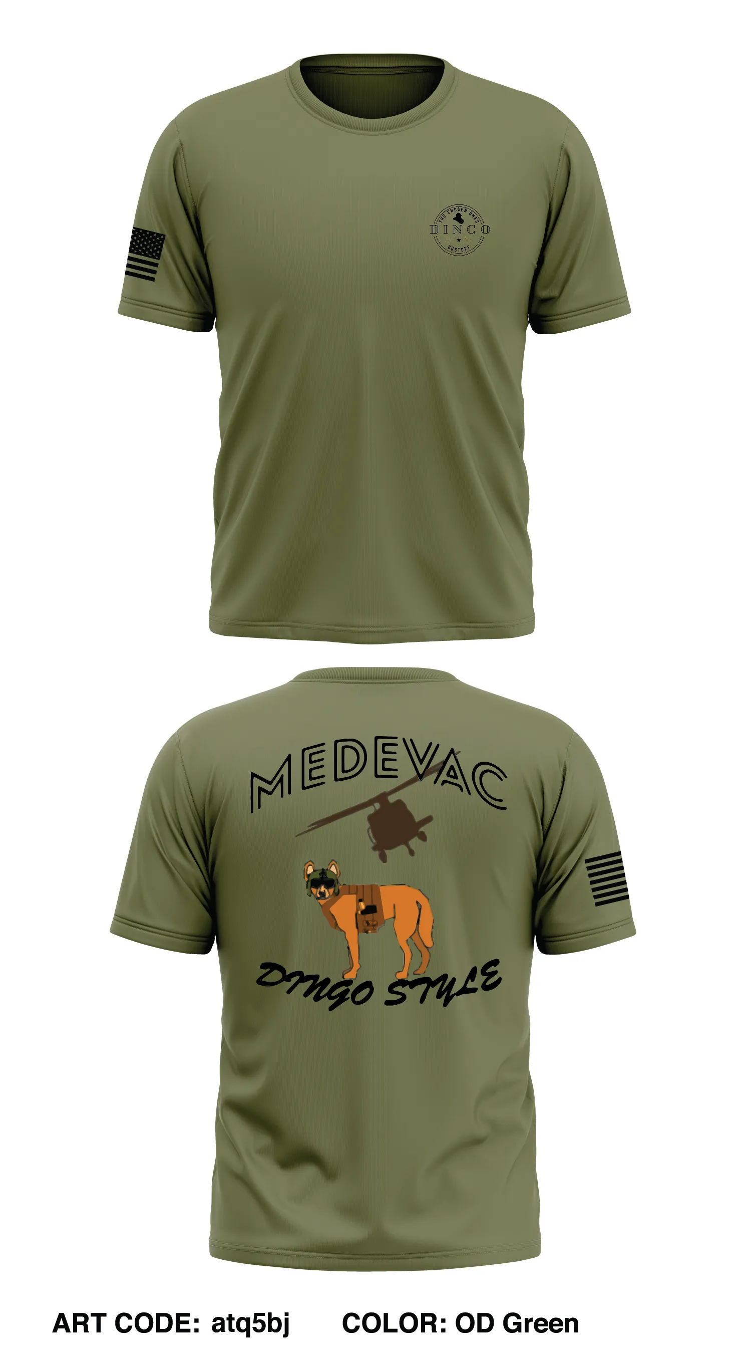 G CO, 1-168 Erbil DUSTOFF Store 1 Core Men's SS Performance Tee - atq5bj