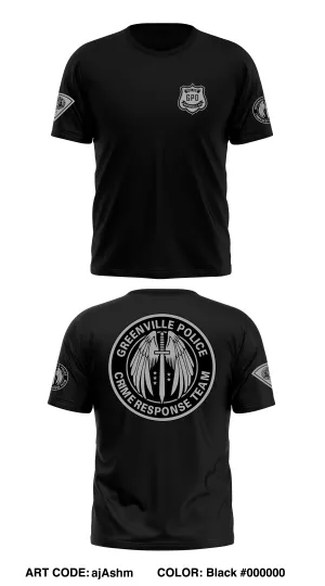 Greenville Police Store 1 Core Men's SS Performance Tee - ajAshm