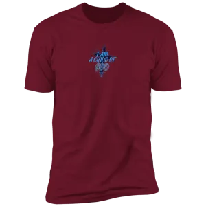 I Am a Child of God Men’s Premium Short Sleeve Tee