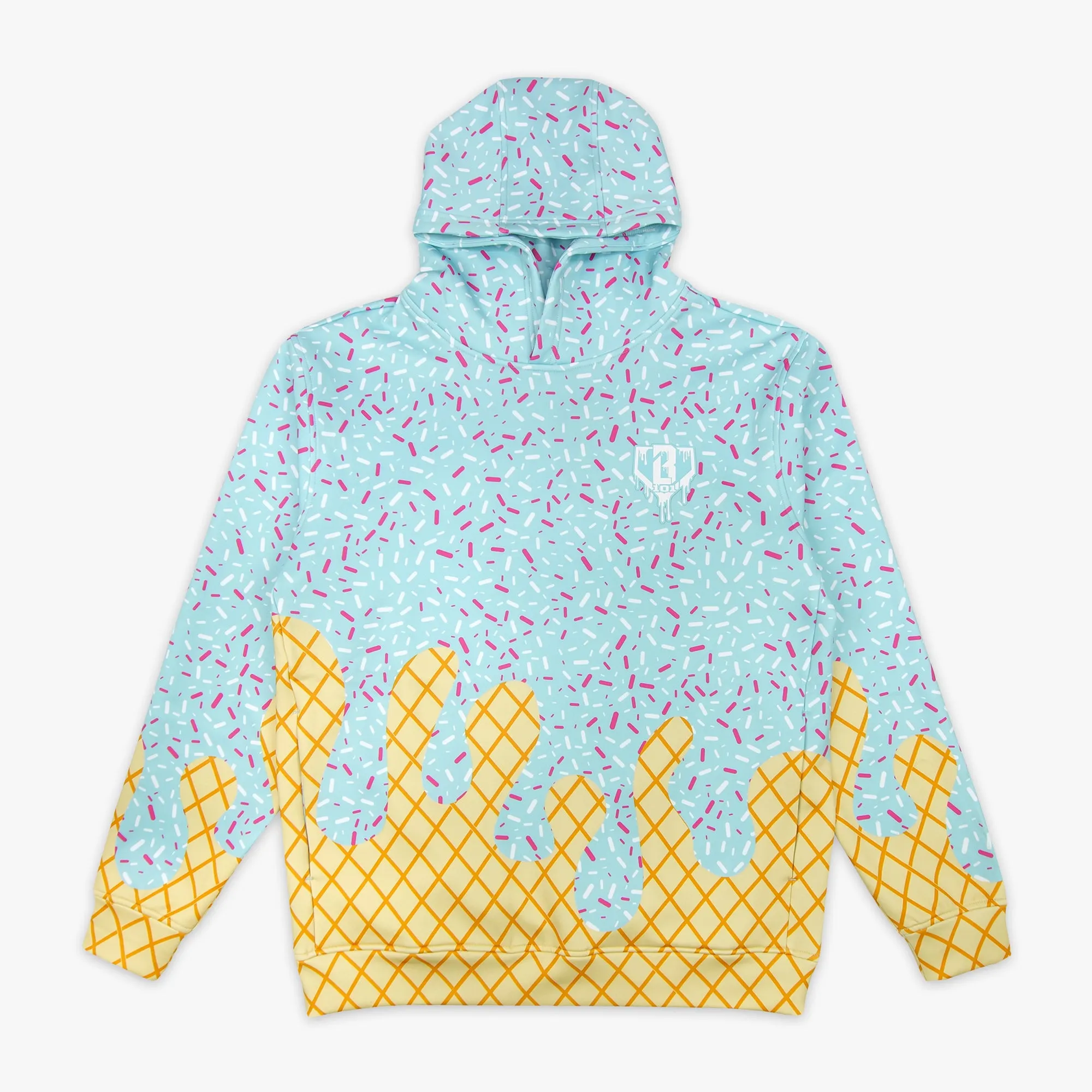 Ice Cream Hoodie - Cotton Candy