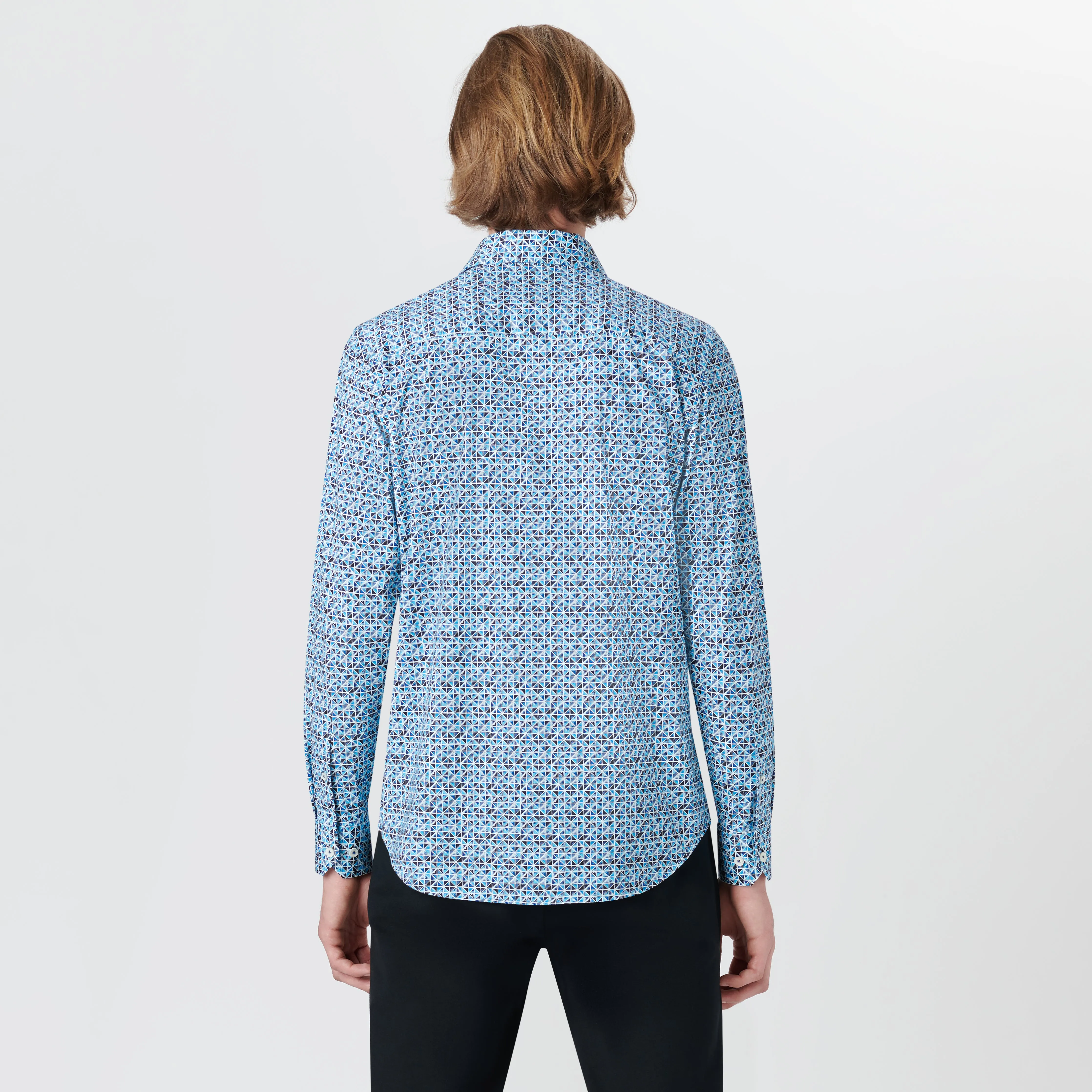 JAMES Diamond Print OoohCotton Shirt
