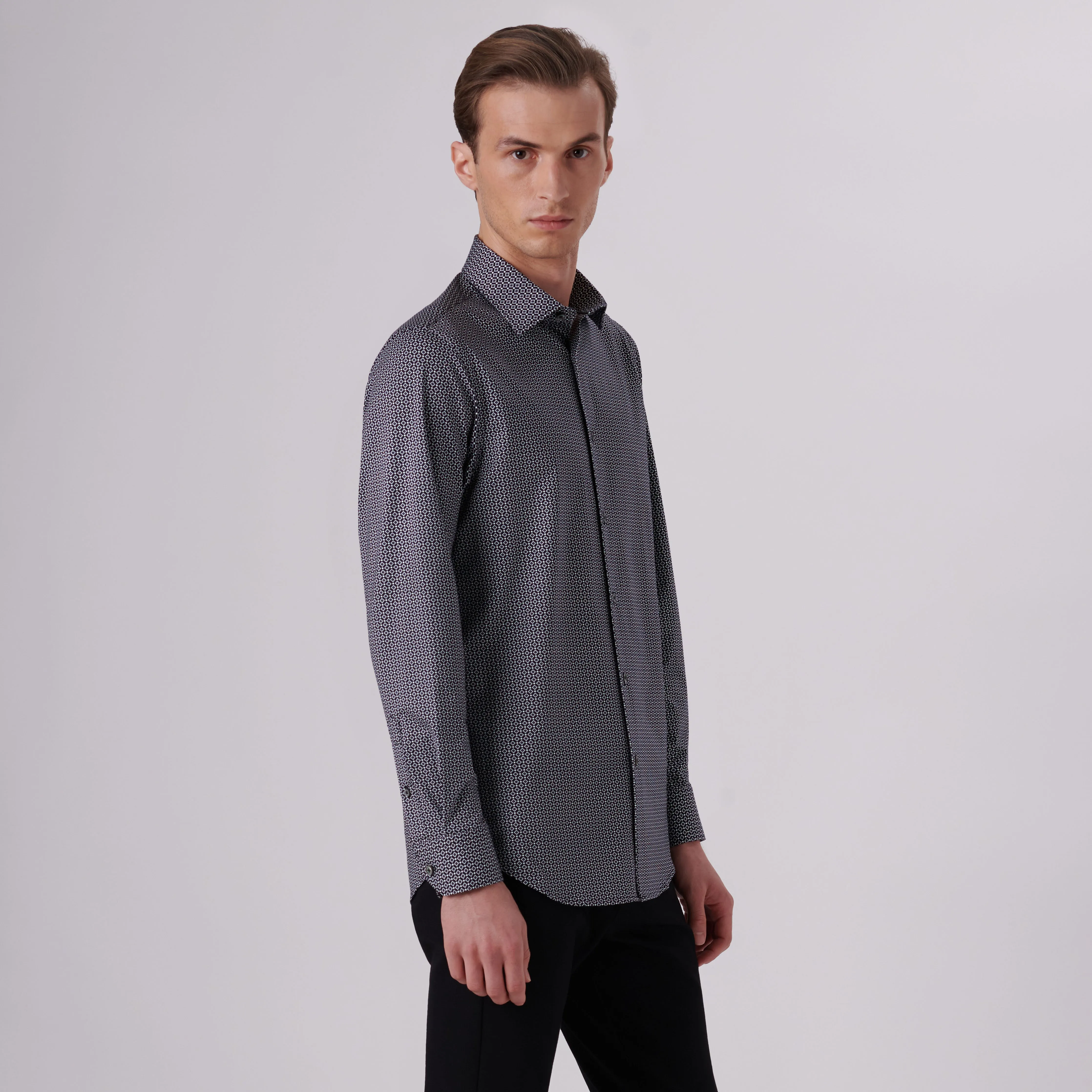James Diamond Print OoohCotton Shirt