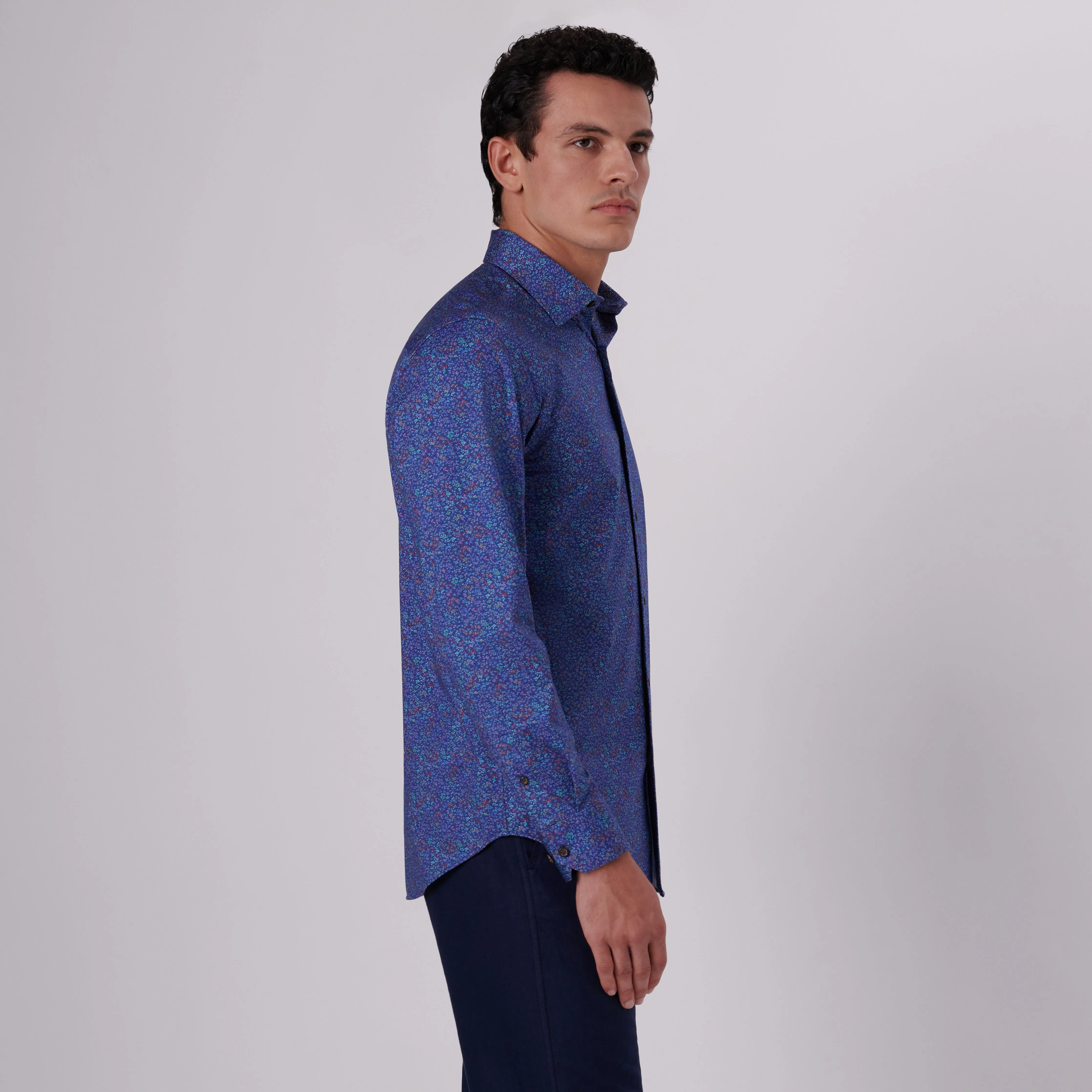 James Floral Print OoohCotton Shirt
