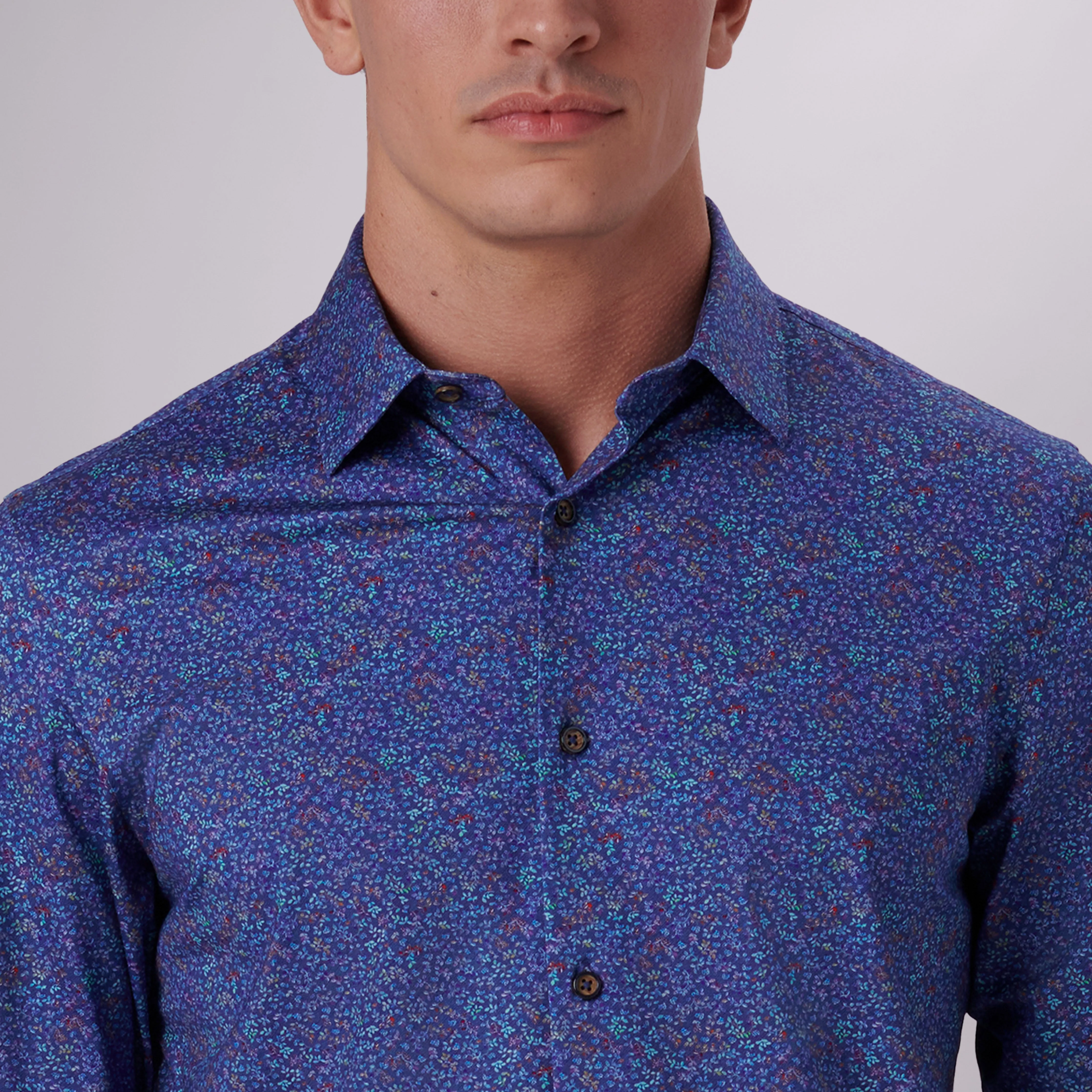 James Floral Print OoohCotton Shirt