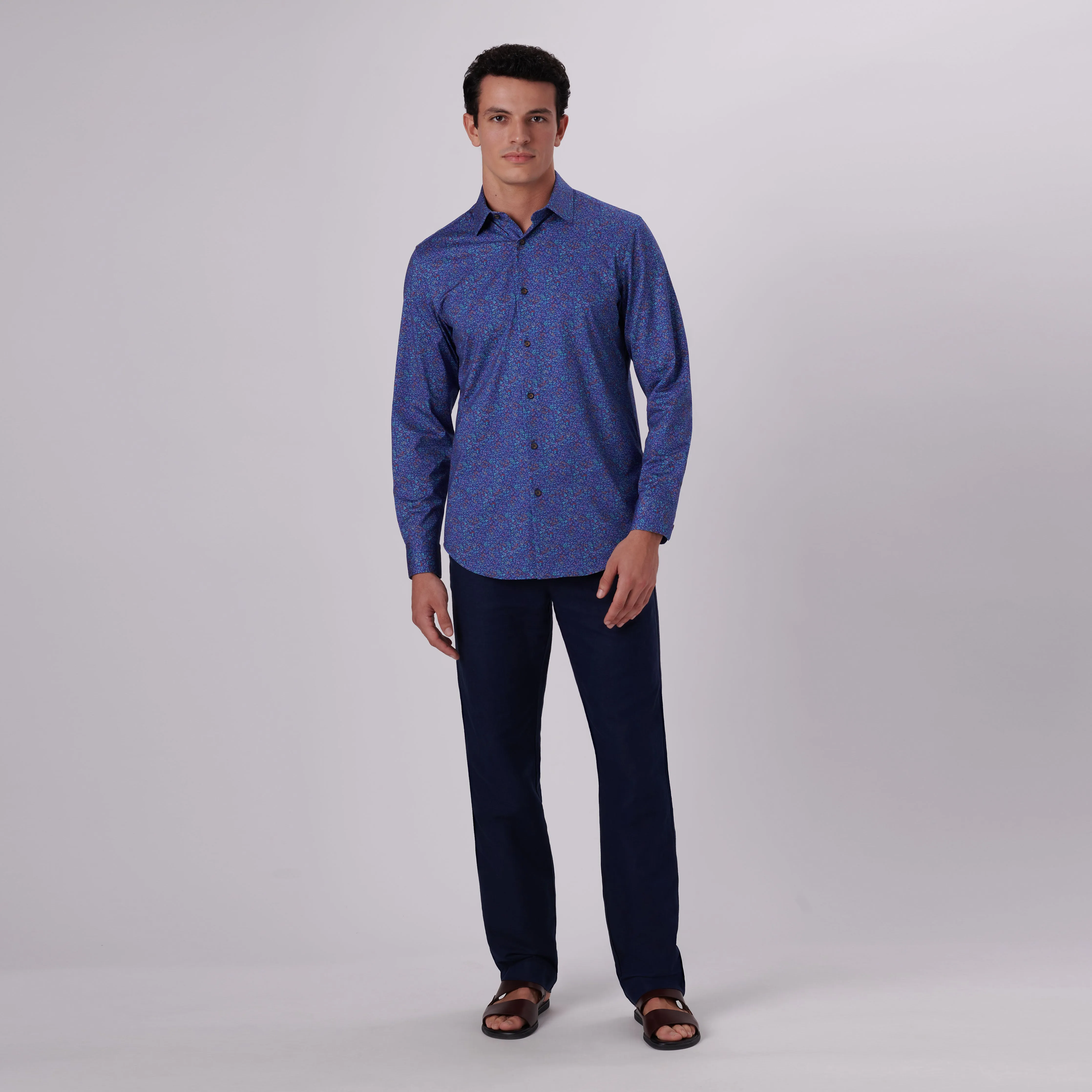 James Floral Print OoohCotton Shirt