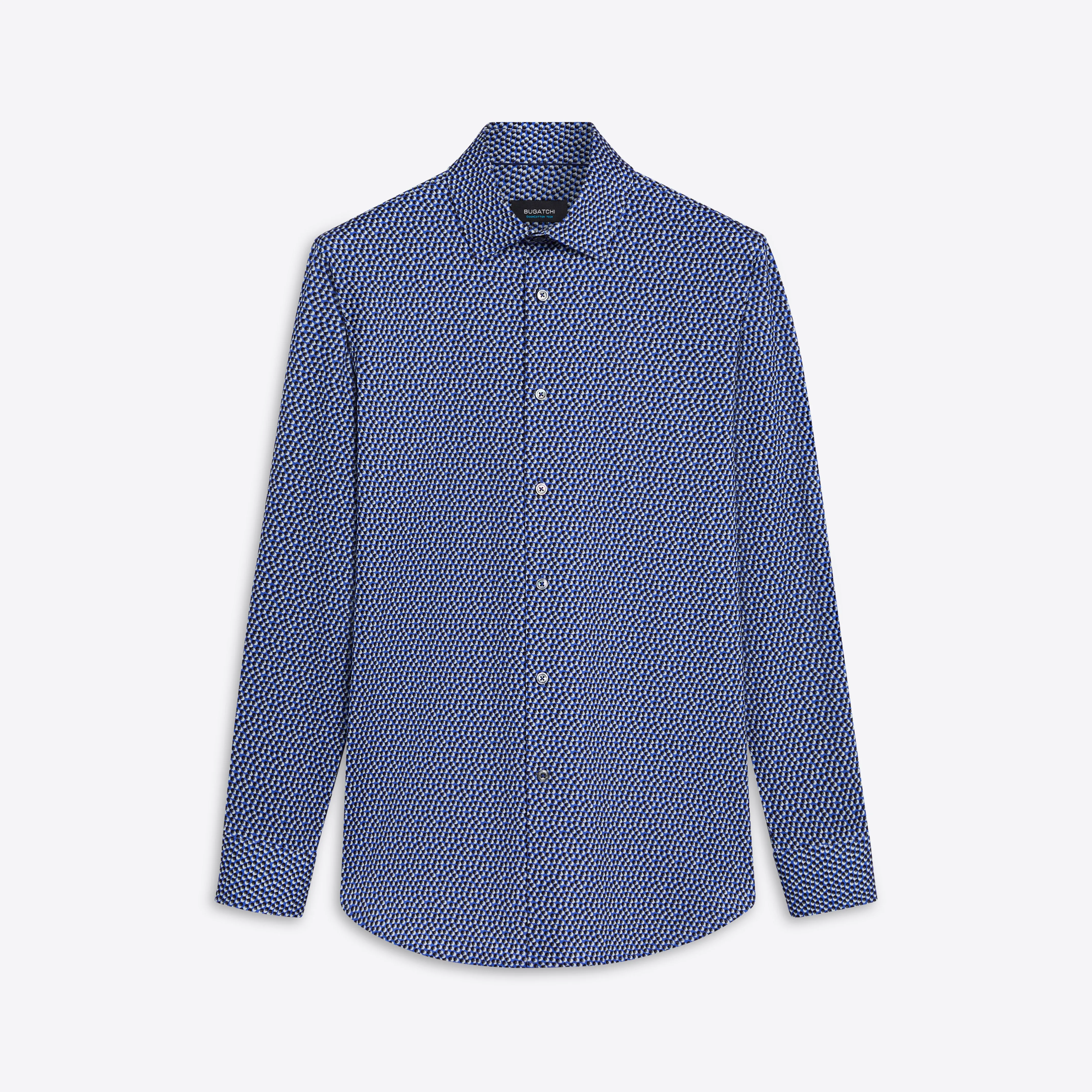 JAMES Geometric Print OoohCotton Shirt