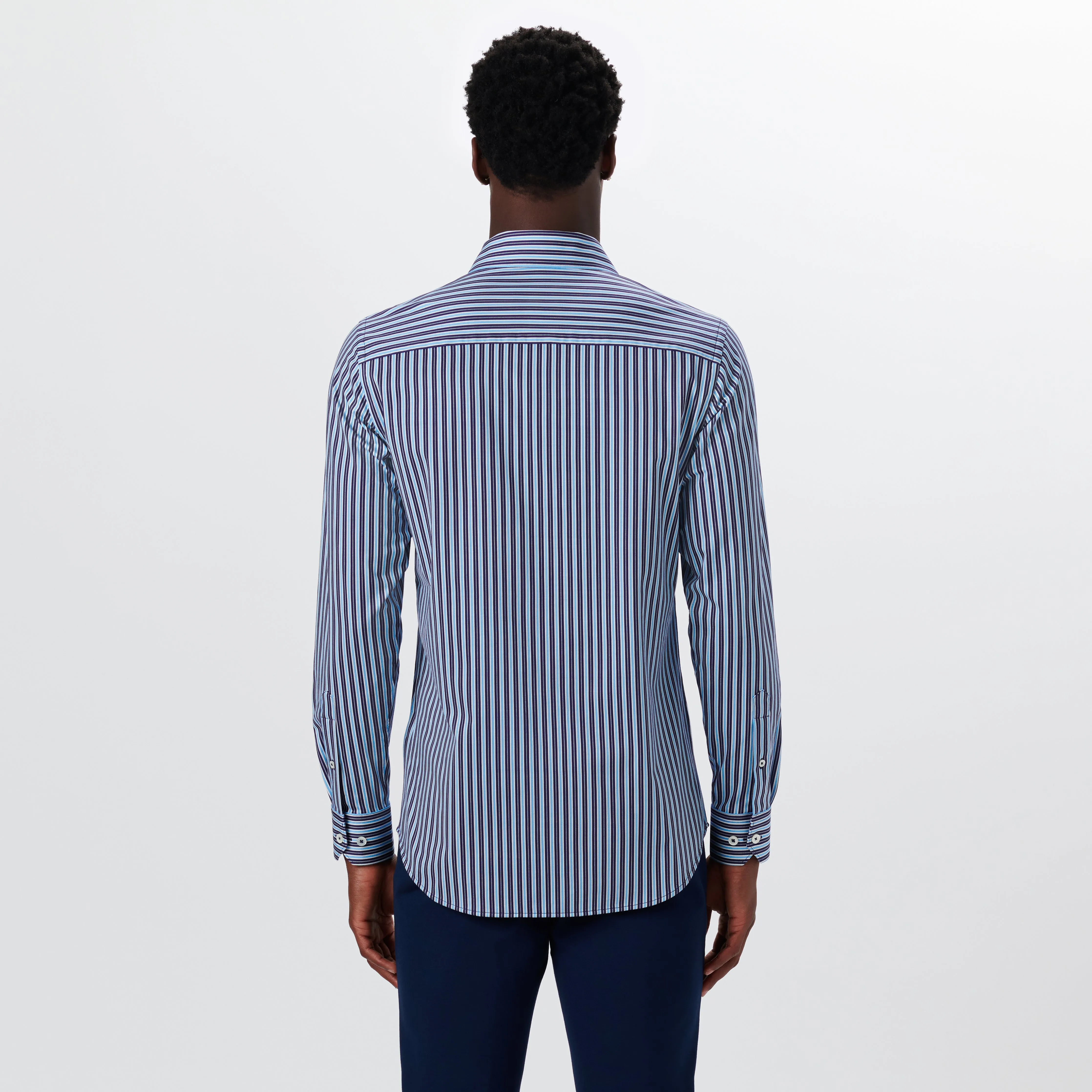 JAMES Shadow Stripe OoohCotton Shirt