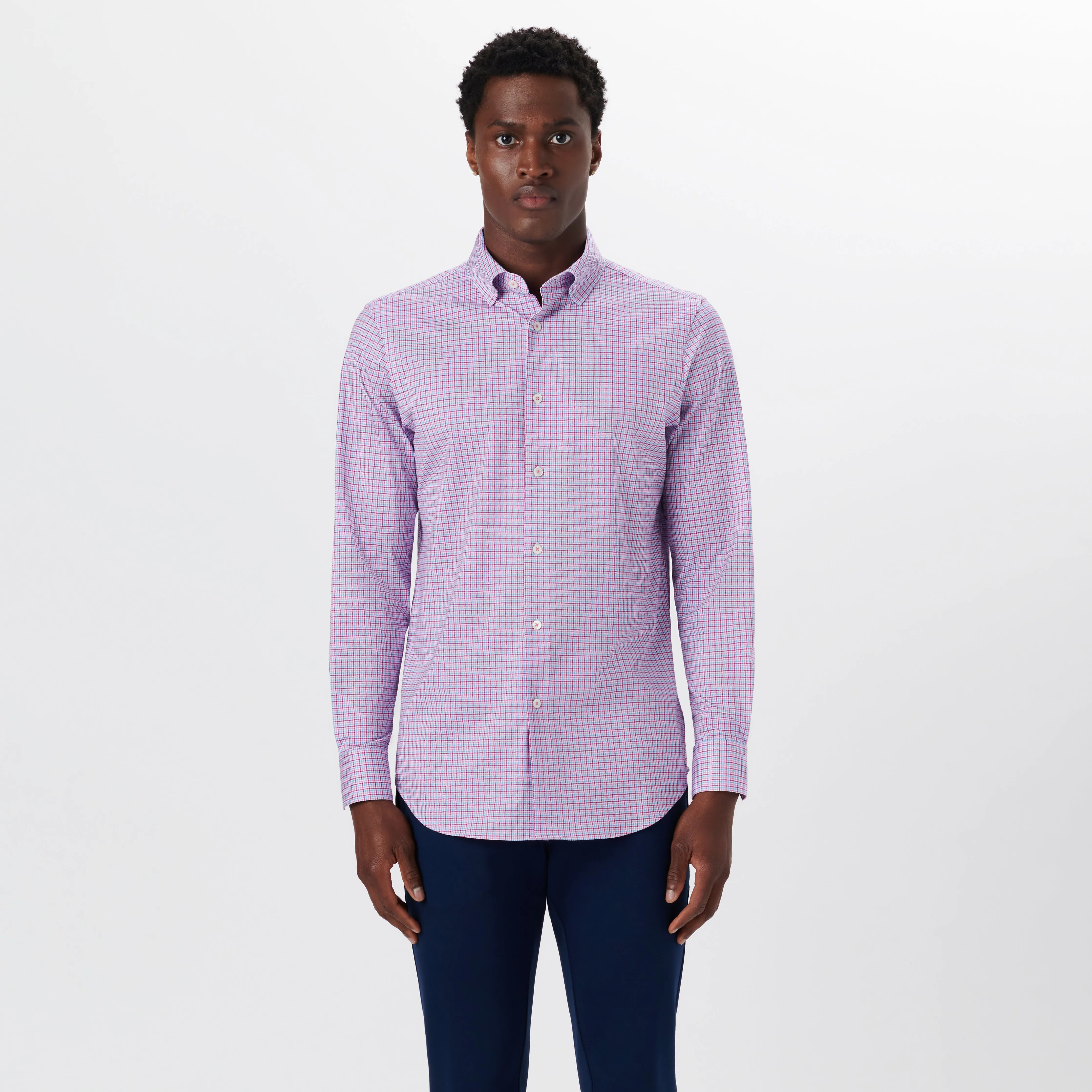 JAMES Shepherd Check OoohCotton Shirt