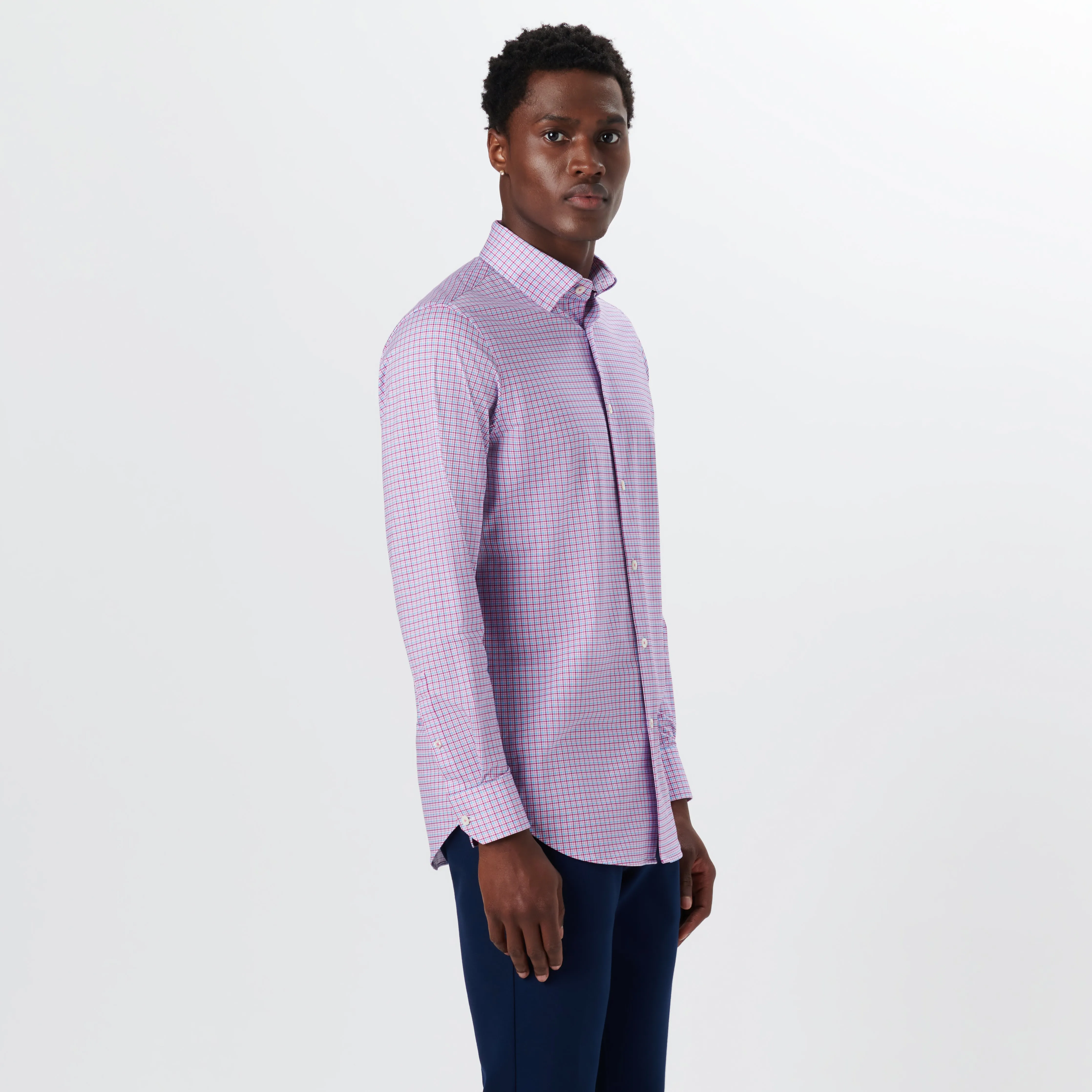 JAMES Shepherd Check OoohCotton Shirt