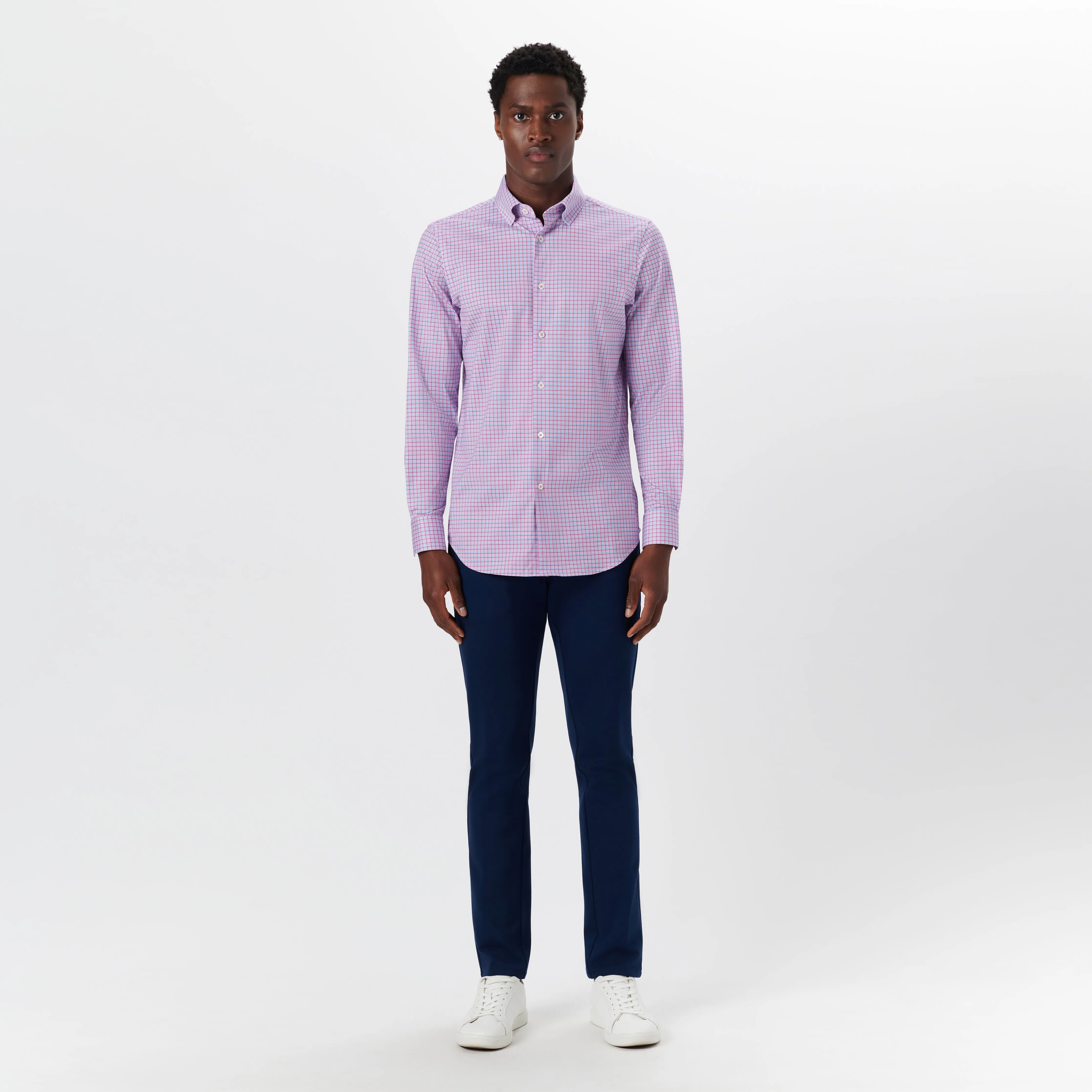 JAMES Shepherd Check OoohCotton Shirt