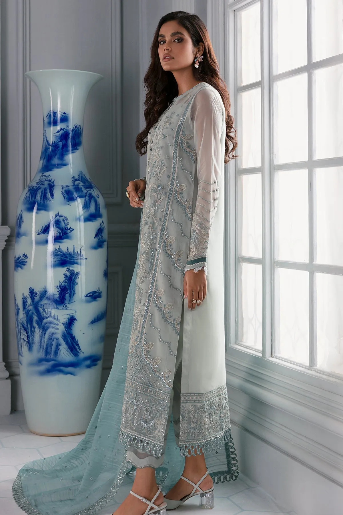 Jazmin Embroidered Chiffon 2022 | IRÍS LUXURY EDITION | AZORA
