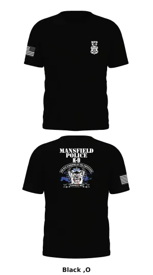 K-9 Police officer Store 1 Core Men's SS Performance Tee - ,O]